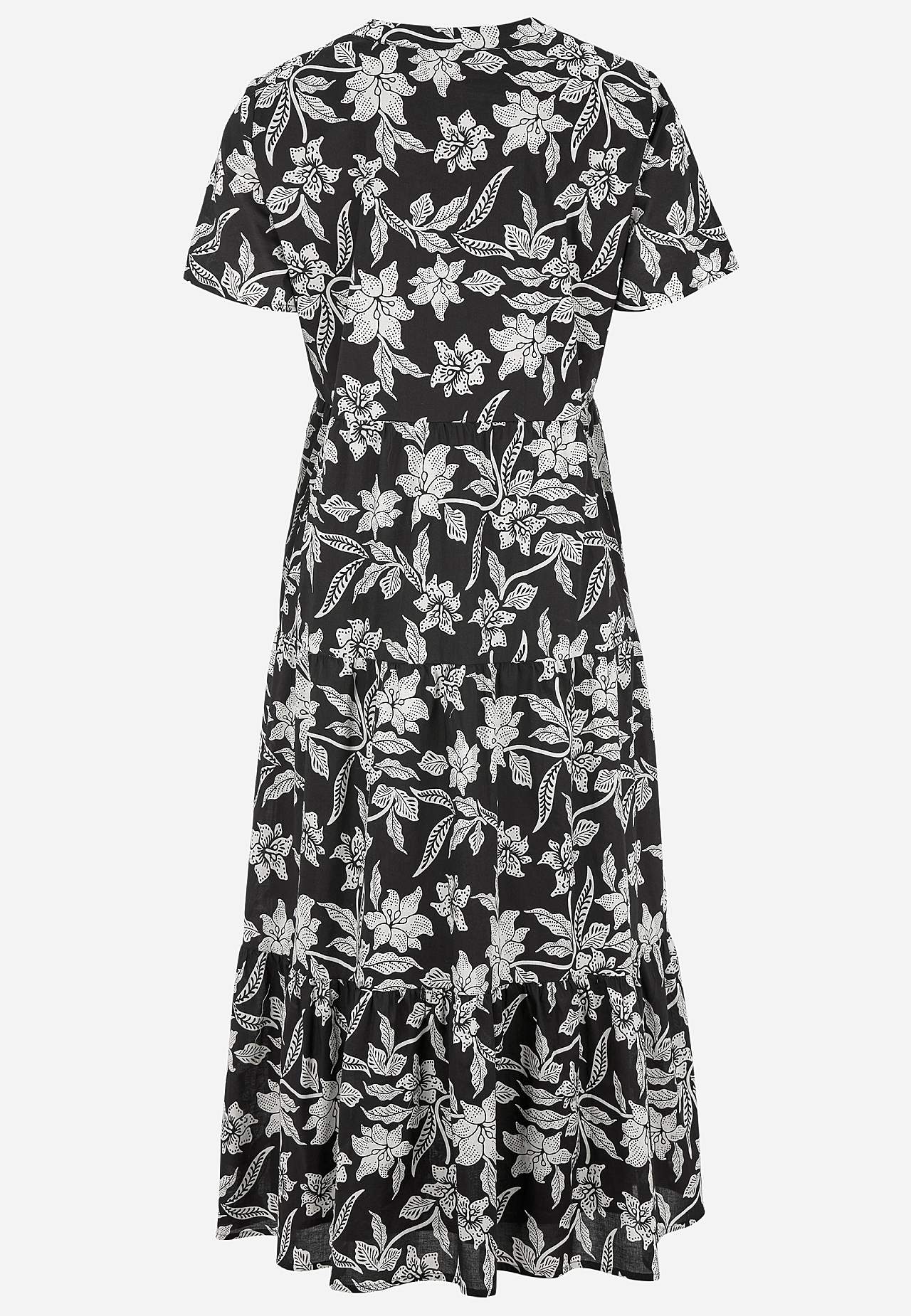 Baumwollkleid mit Volant