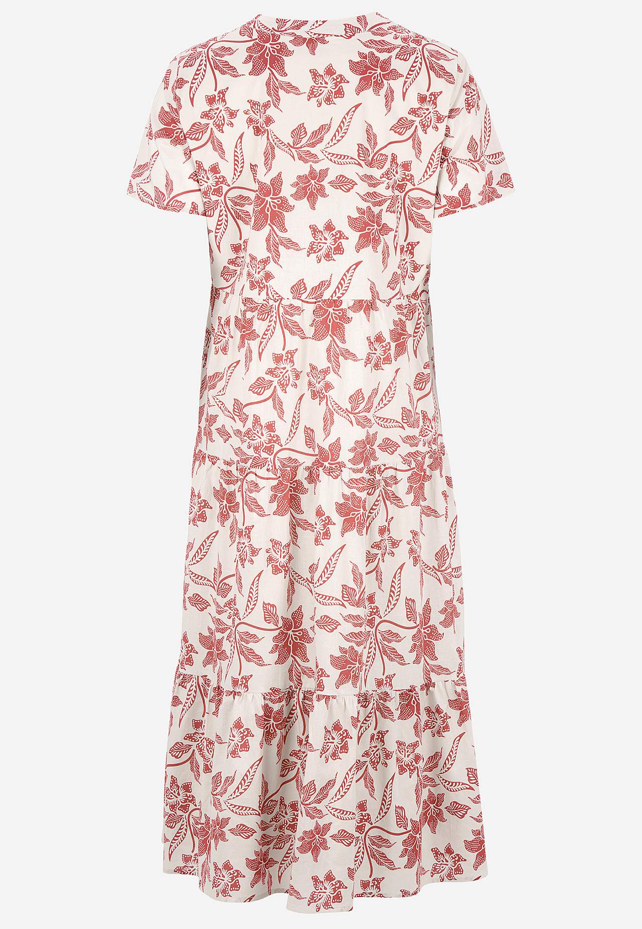 Baumwollkleid mit Volant