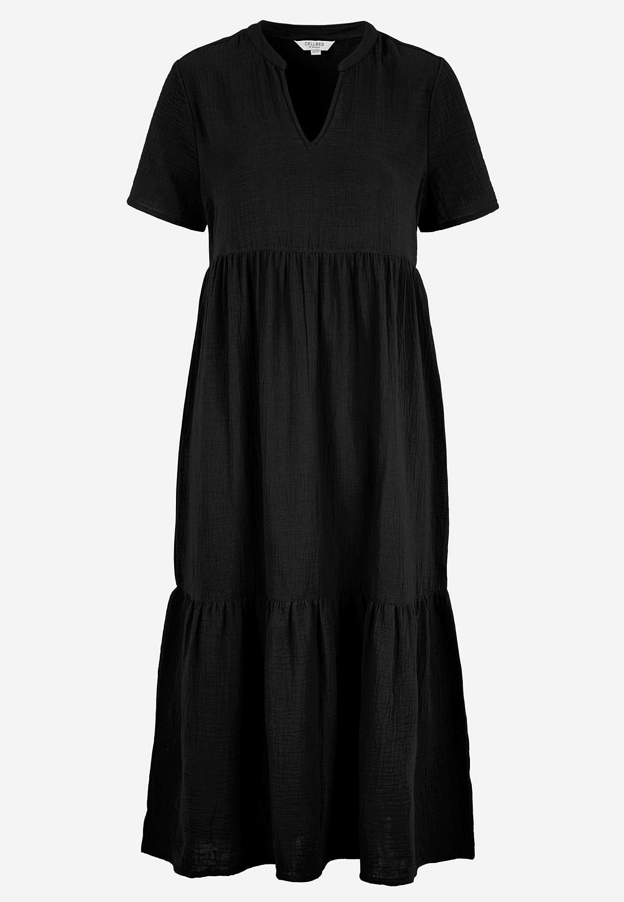 Kleid aus zerknitterter Baumwolle Patricia