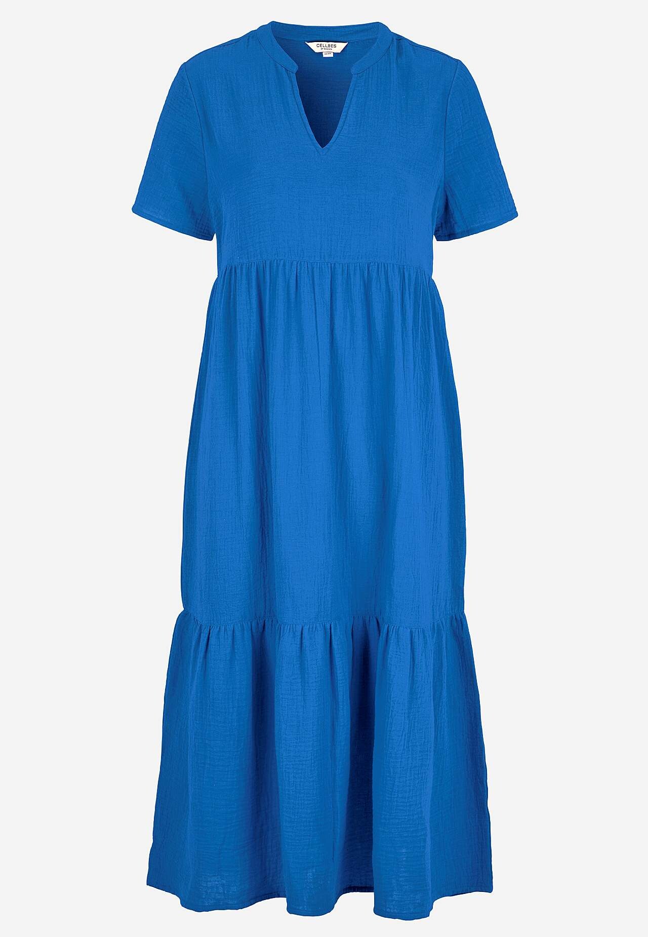 Kleid aus zerknitterter Baumwolle Patricia