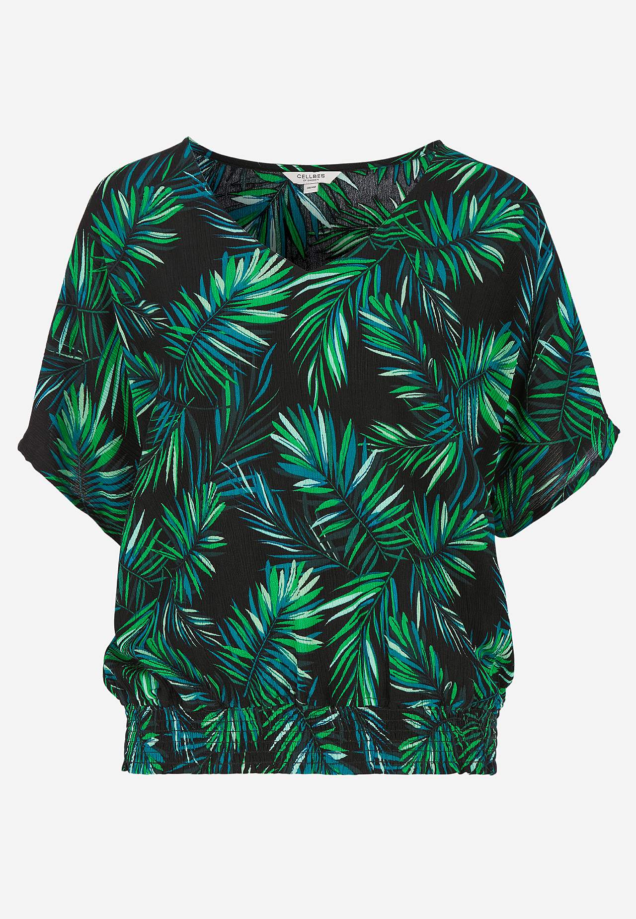 Bluse aus Viskose-Krepp Sanna