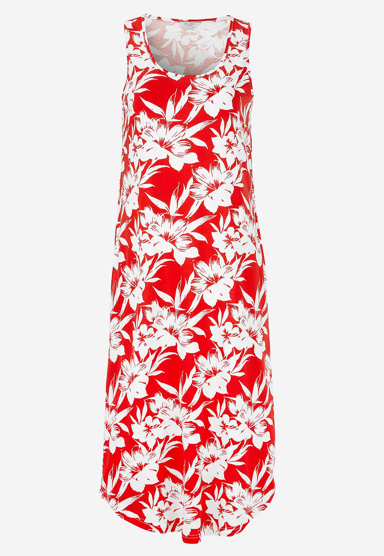 Ärmelloses Jerseykleid