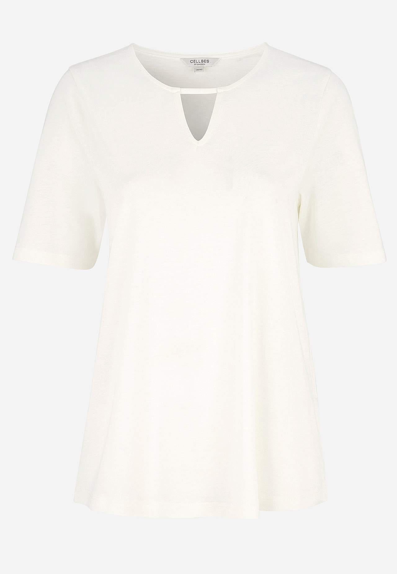 Kurzärmliges Jersey-Top