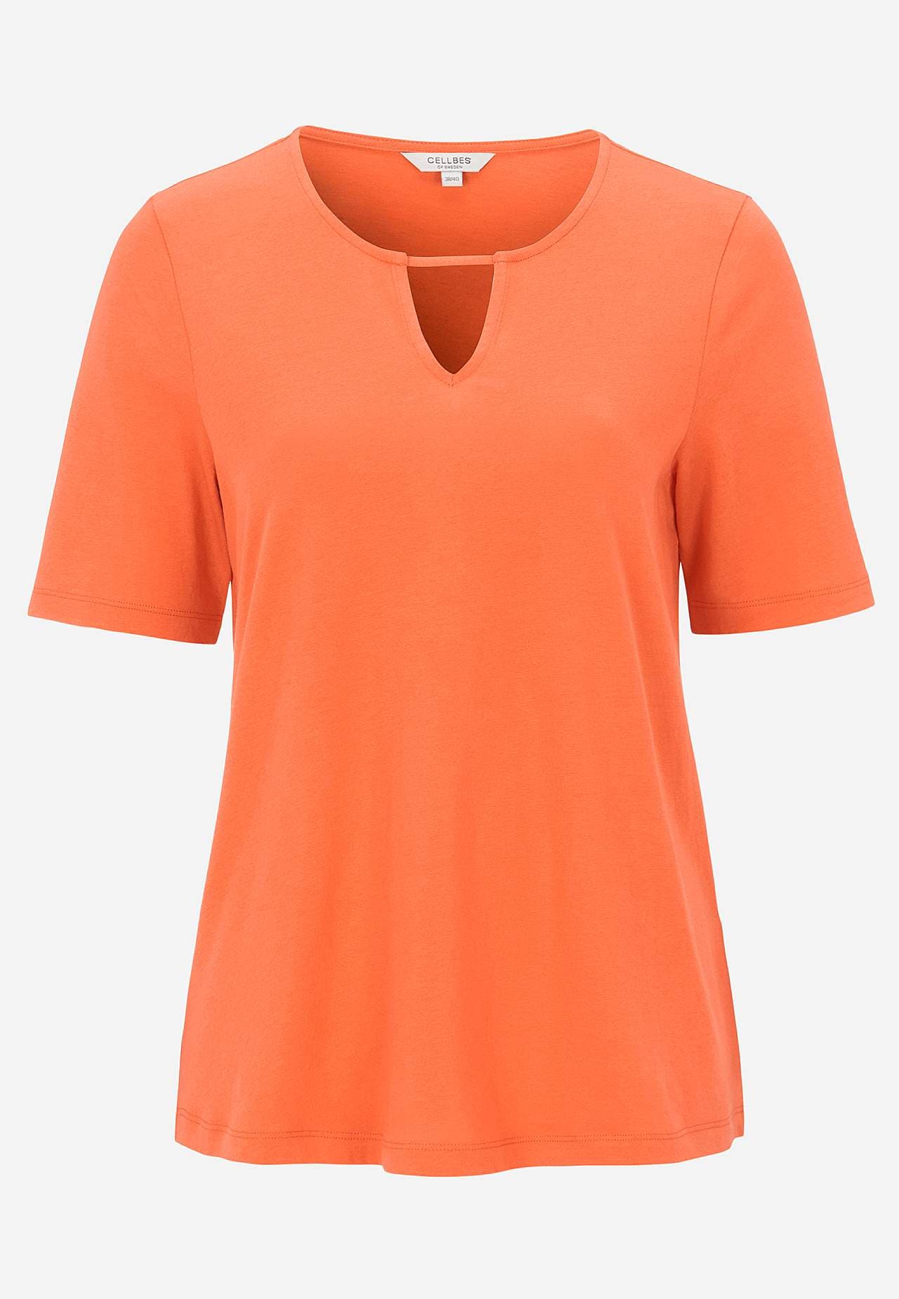 Kurzärmliges Jersey-Top