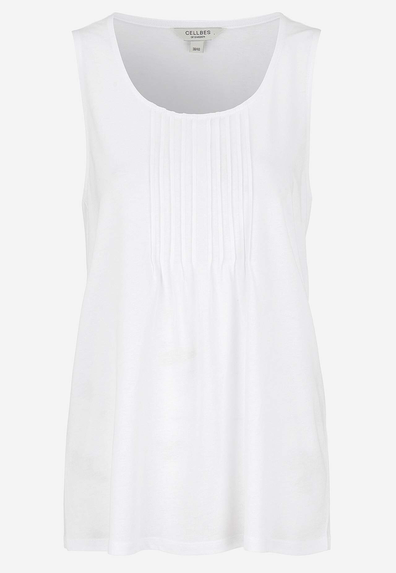Tanktop mit dekorativer Biese