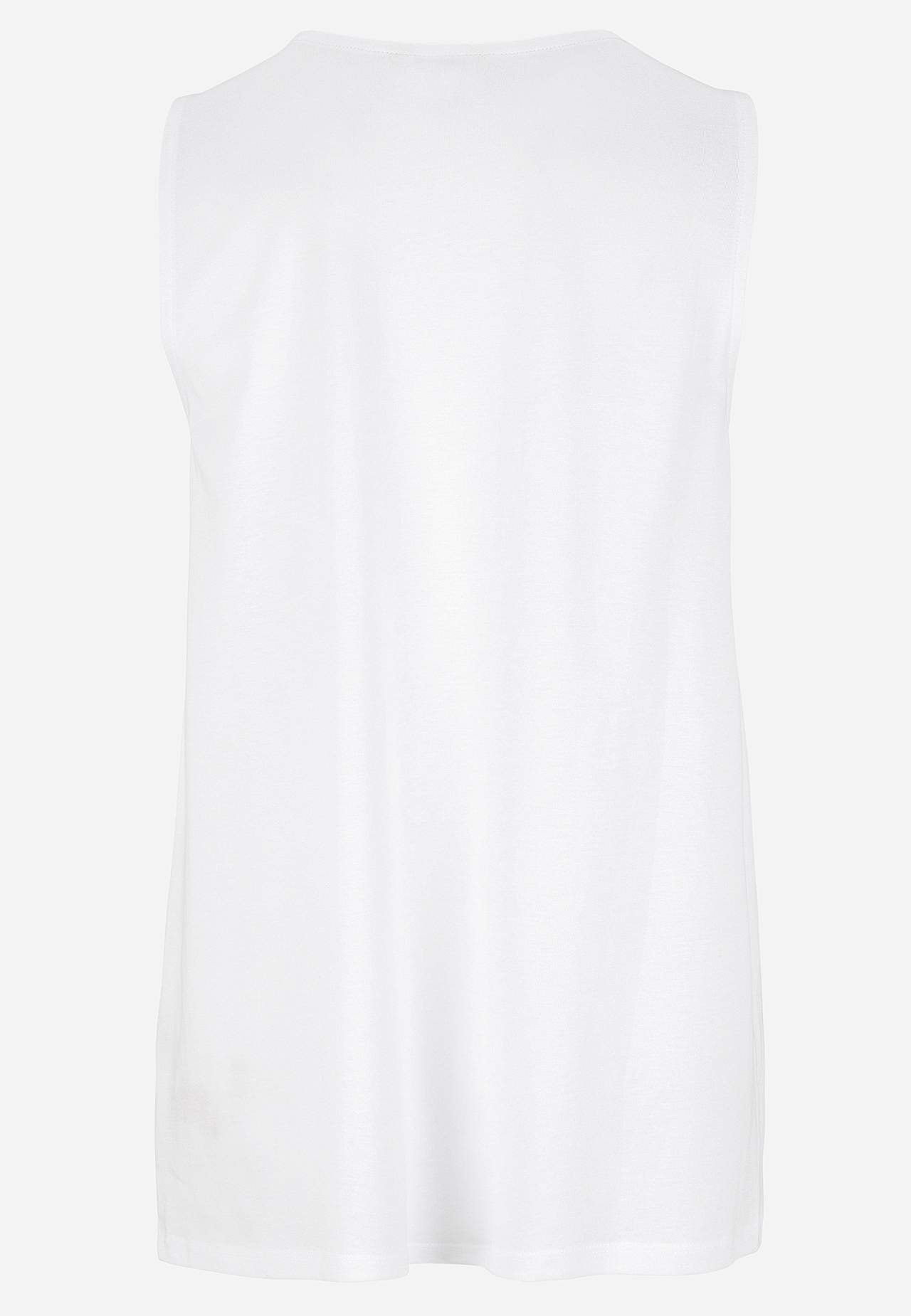 Tanktop mit dekorativer Biese
