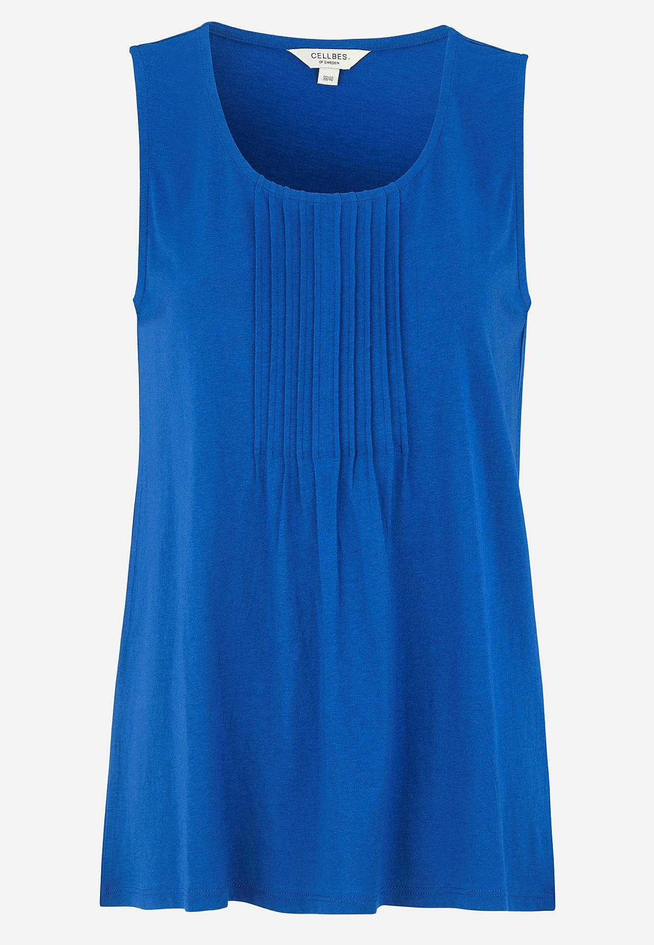 Tanktop mit dekorativer Biese