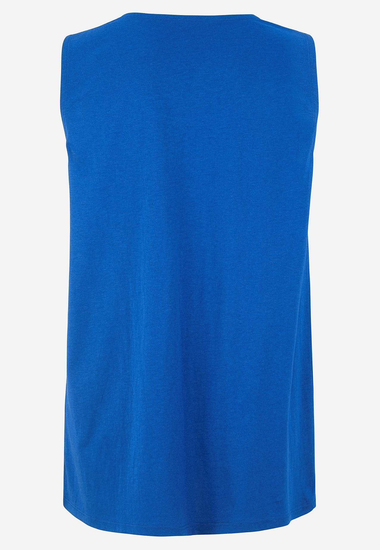 Tanktop mit dekorativer Biese