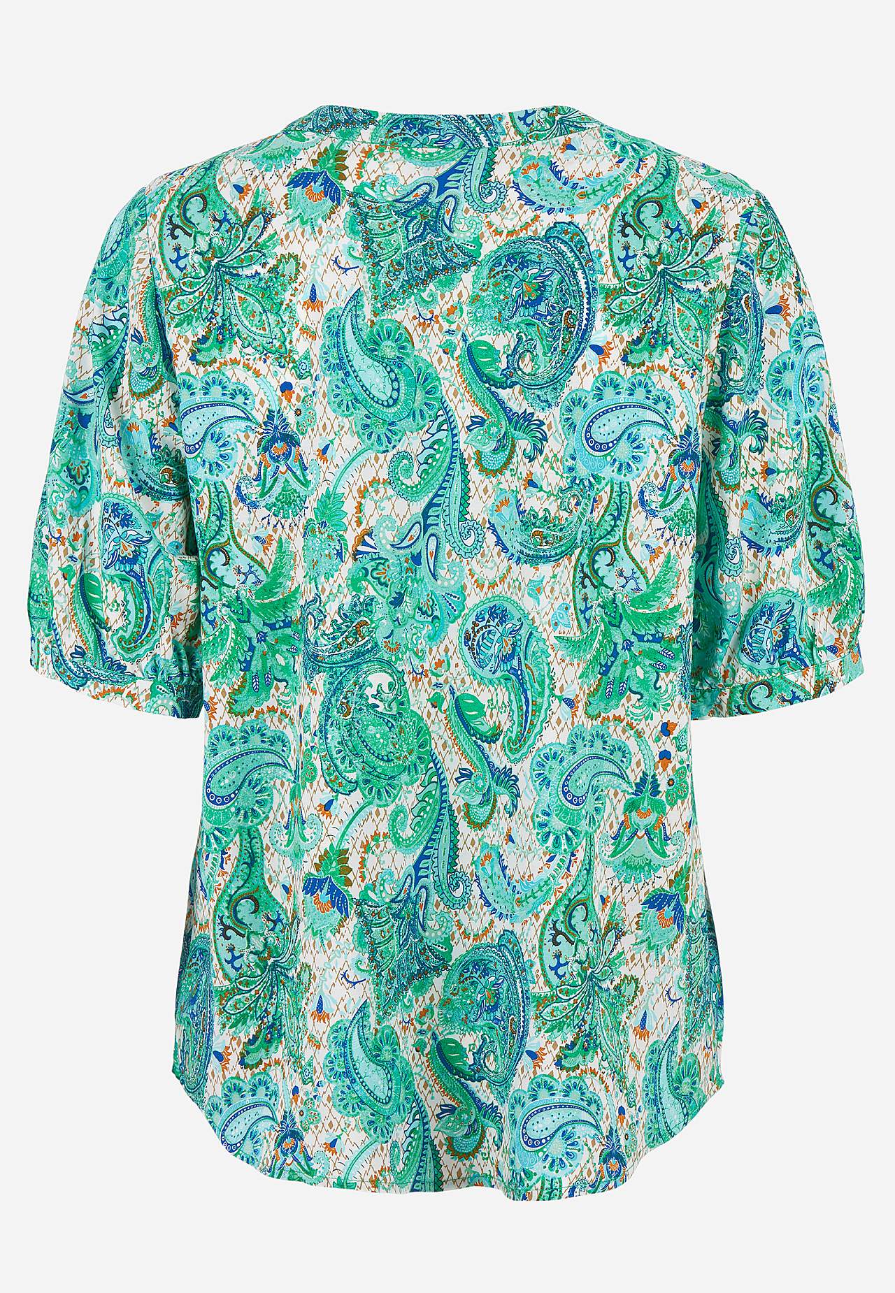 Kurzärmlige Bluse