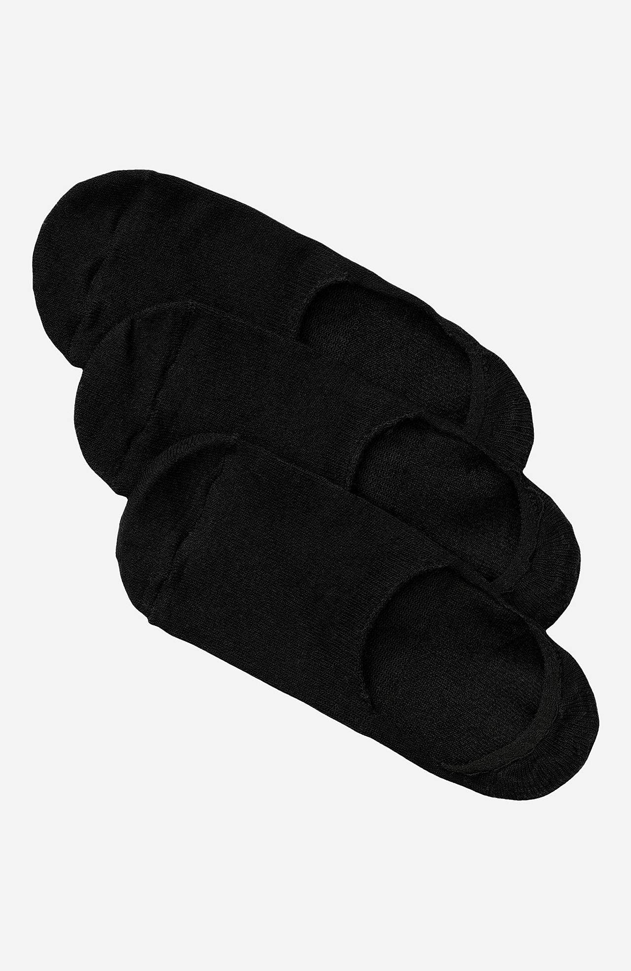 Kurzsocke aus Bambusviskose mit einem Tiefschnitt 3er-Pack