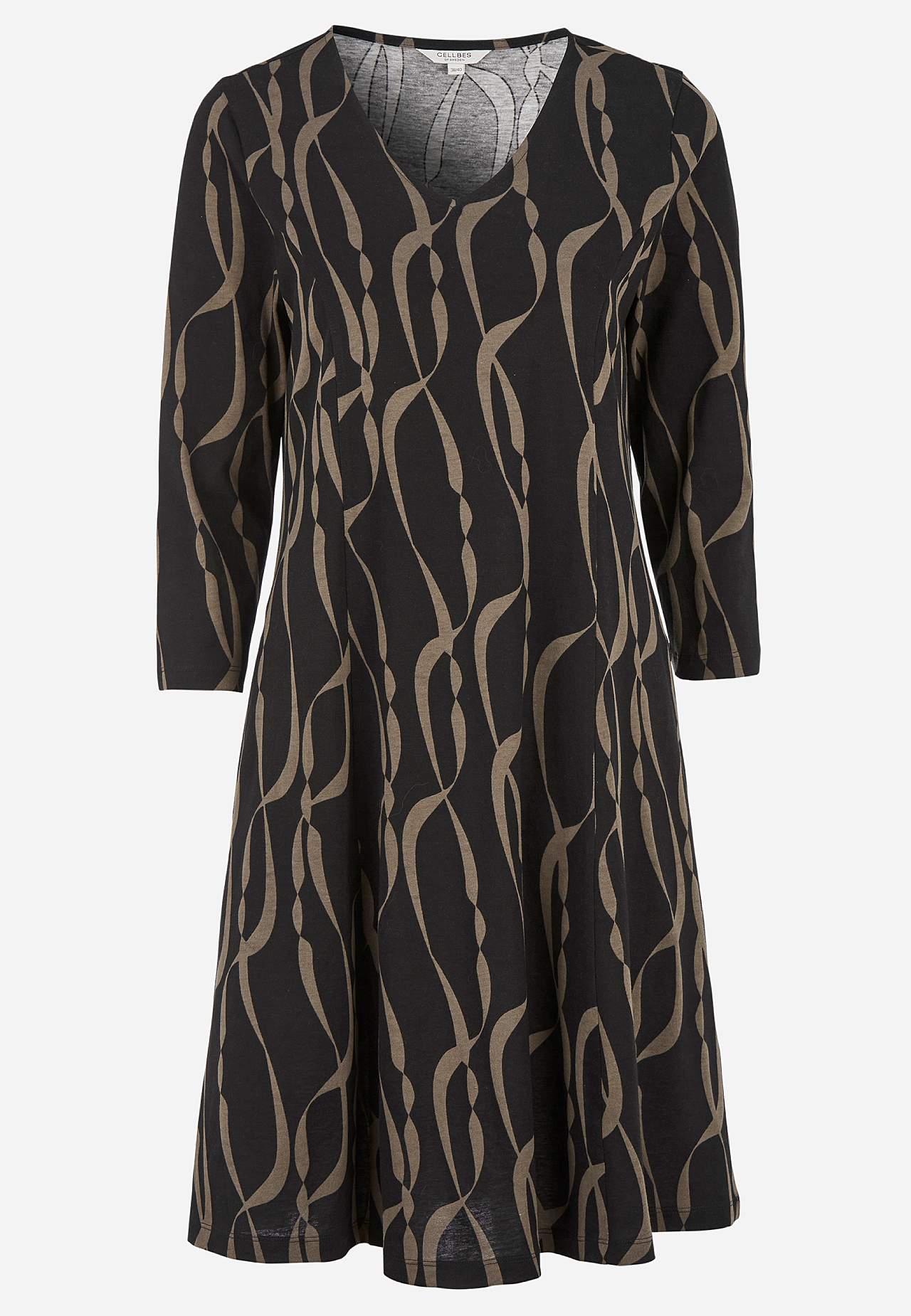 Jerseykleid mit Taschen