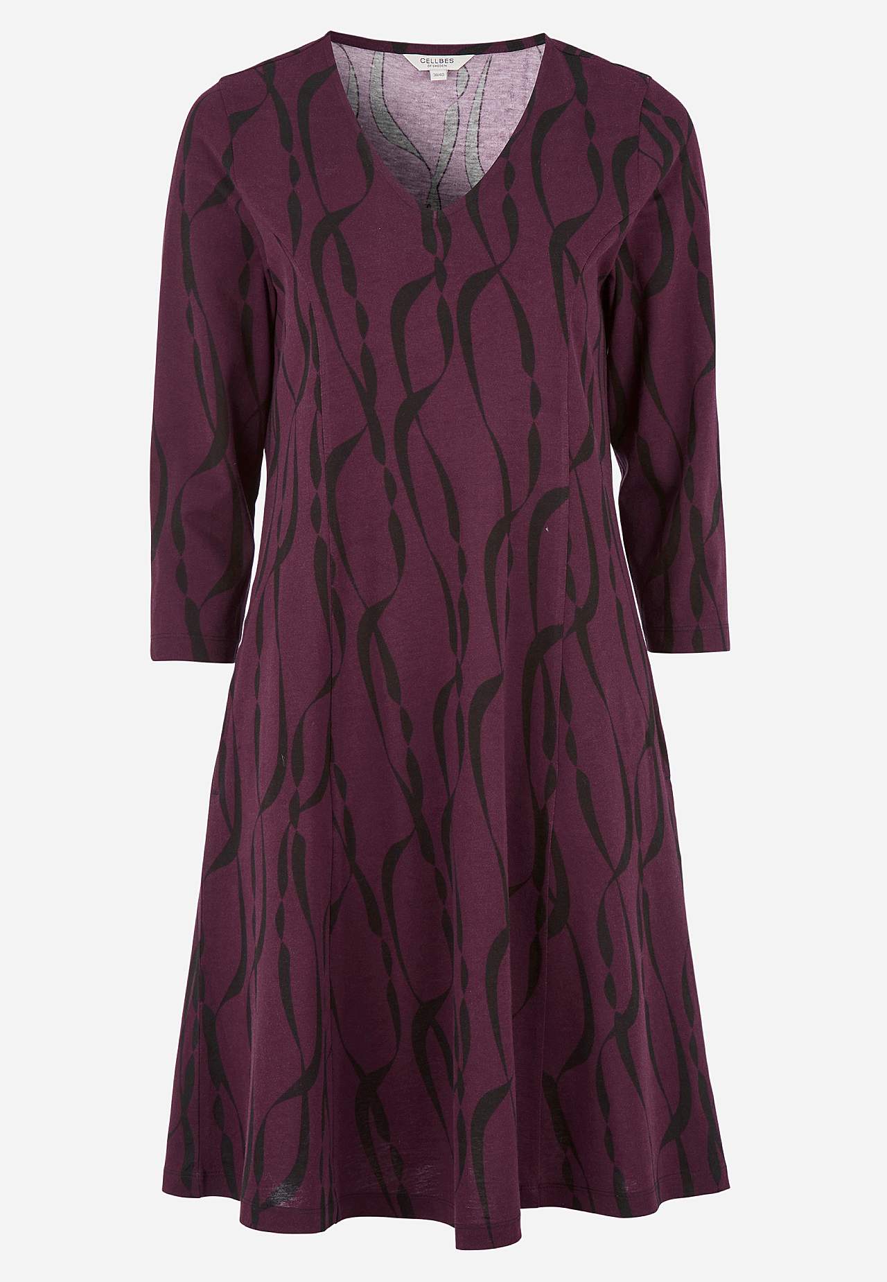 Jerseykleid mit Taschen