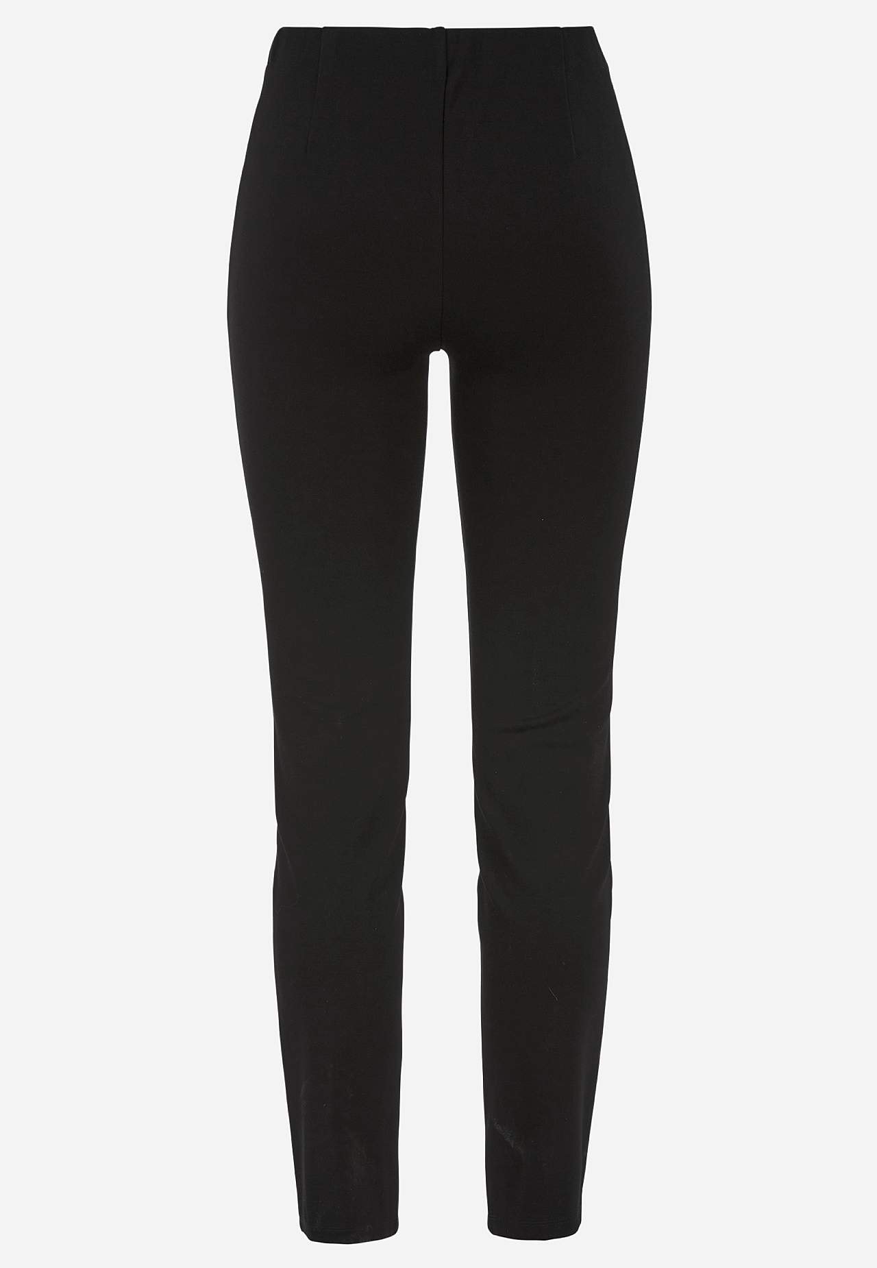 Jerseyhose mit genähten Knitterfalten