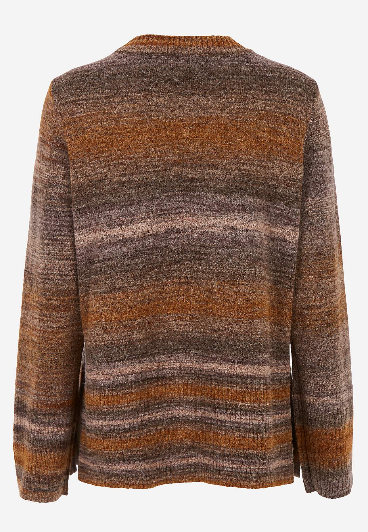 Gestrickter, mehrfarbigerer Pullover