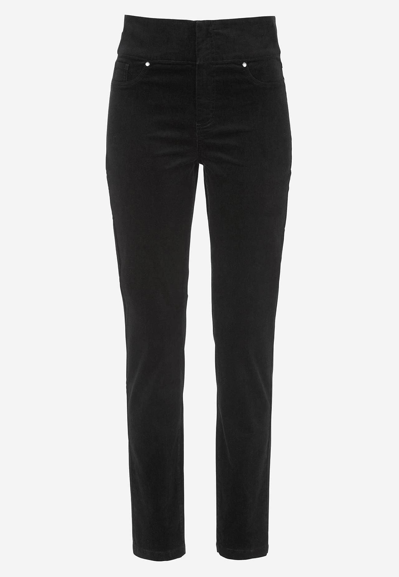 Treggings aus Kordsamt