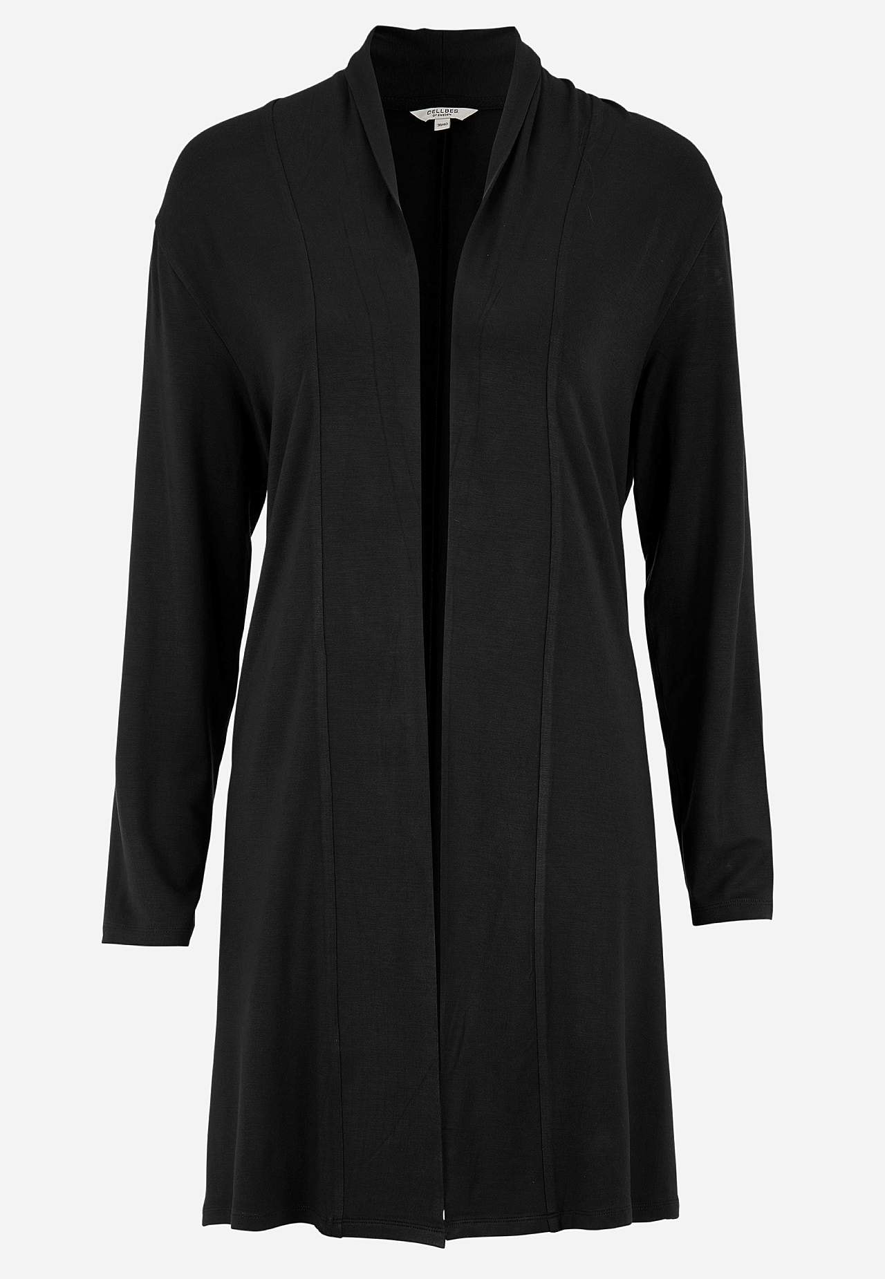 Langer Cardigan aus Trikot