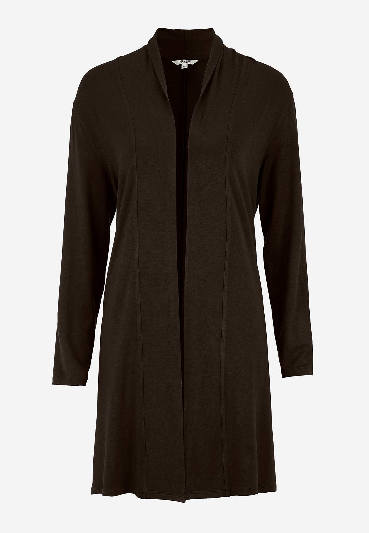 Langer Cardigan aus Trikot