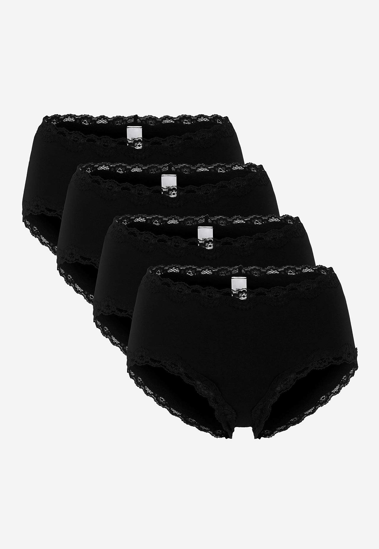 Hipster-Slip mit Spitze Ella 4er-Pack