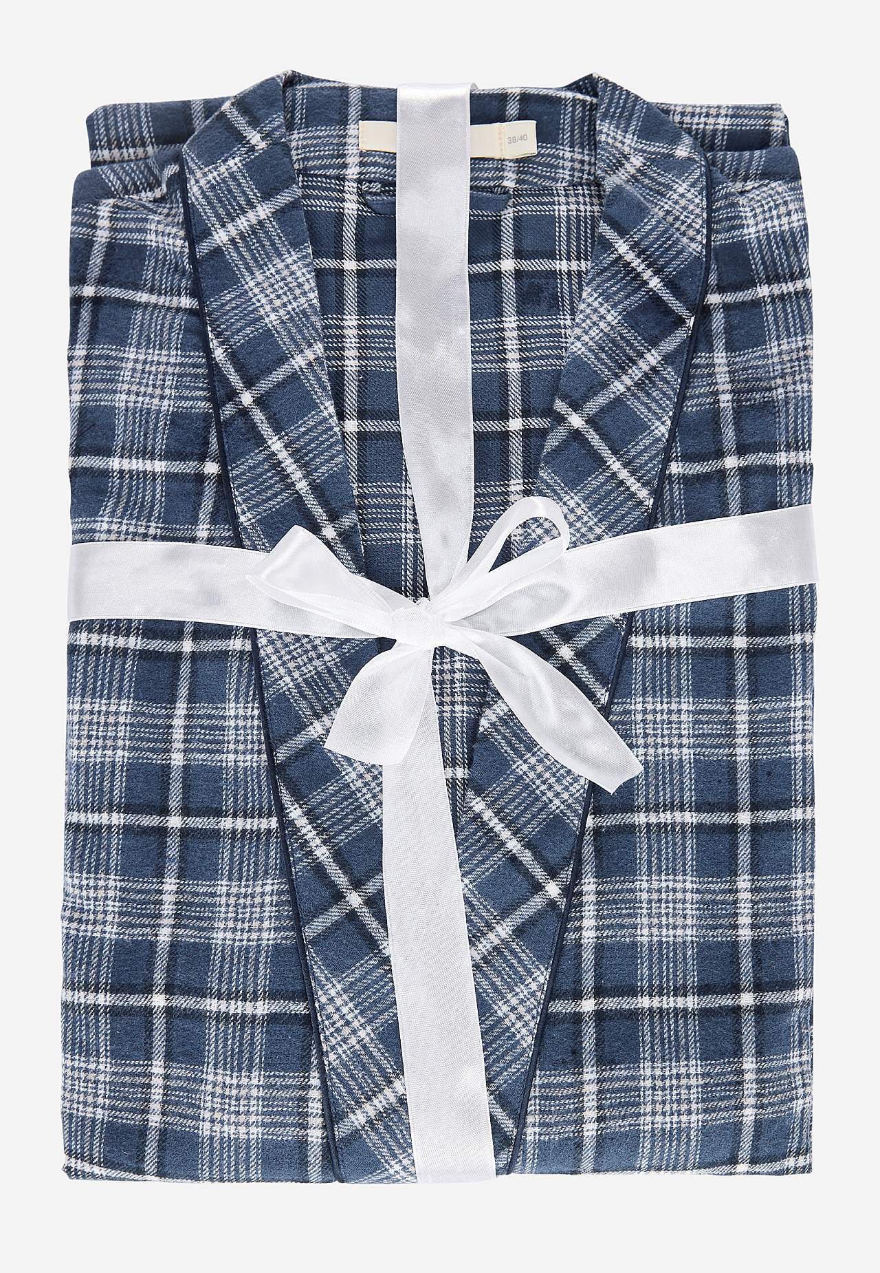 Kariert Morgenrock aus Flanell