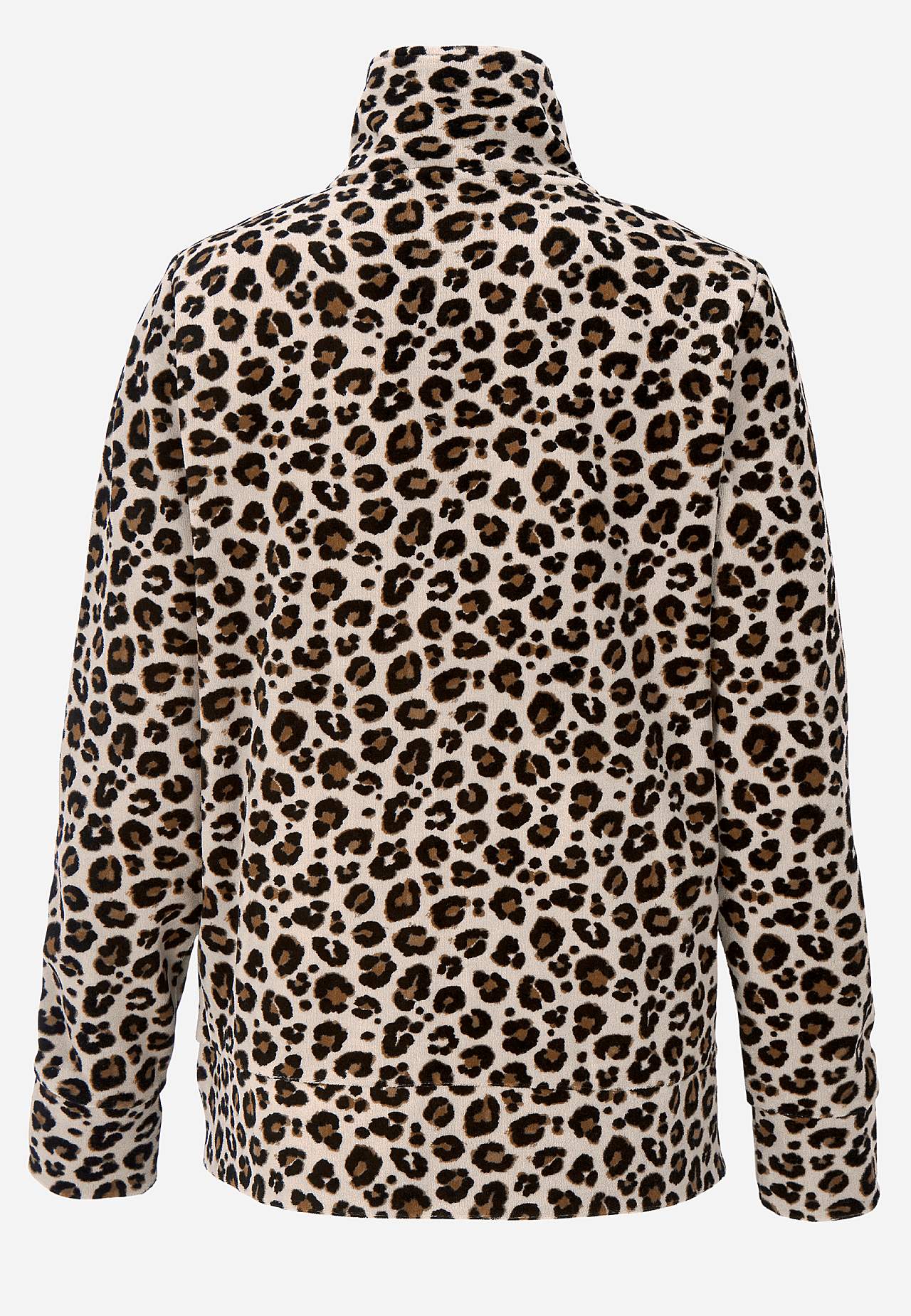 Velours-Jacke mit Verschluss Wilma