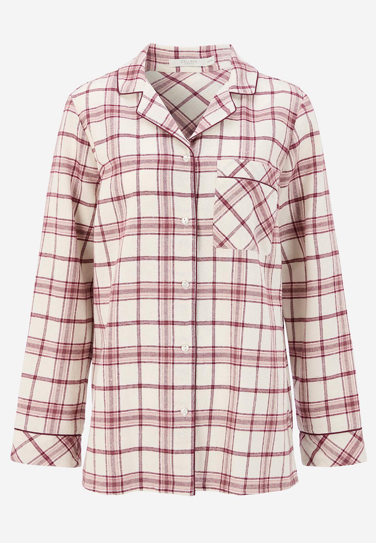 Kariert Pyjama aus Flanell