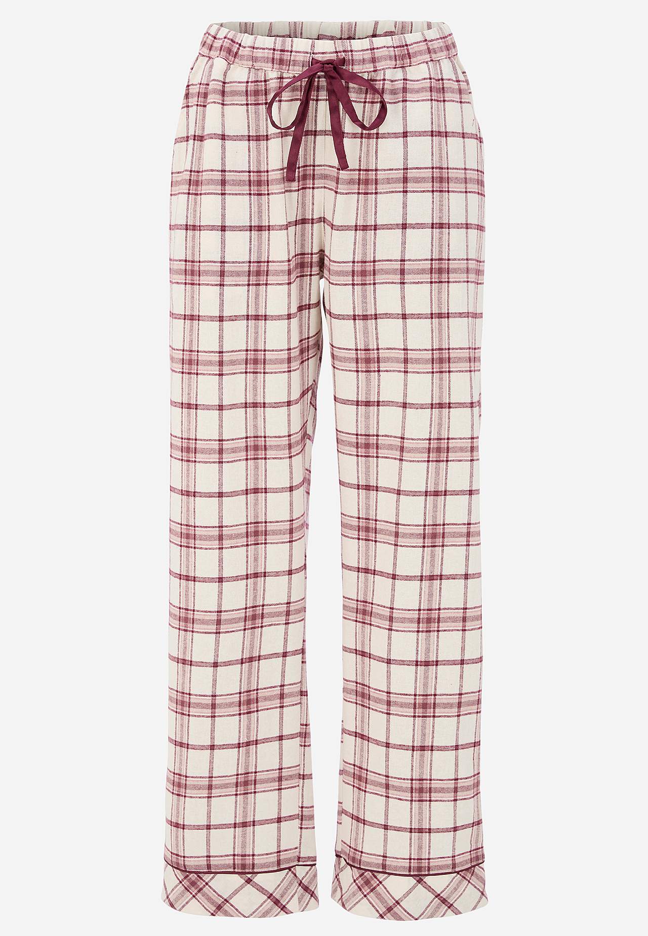Kariert Pyjama aus Flanell