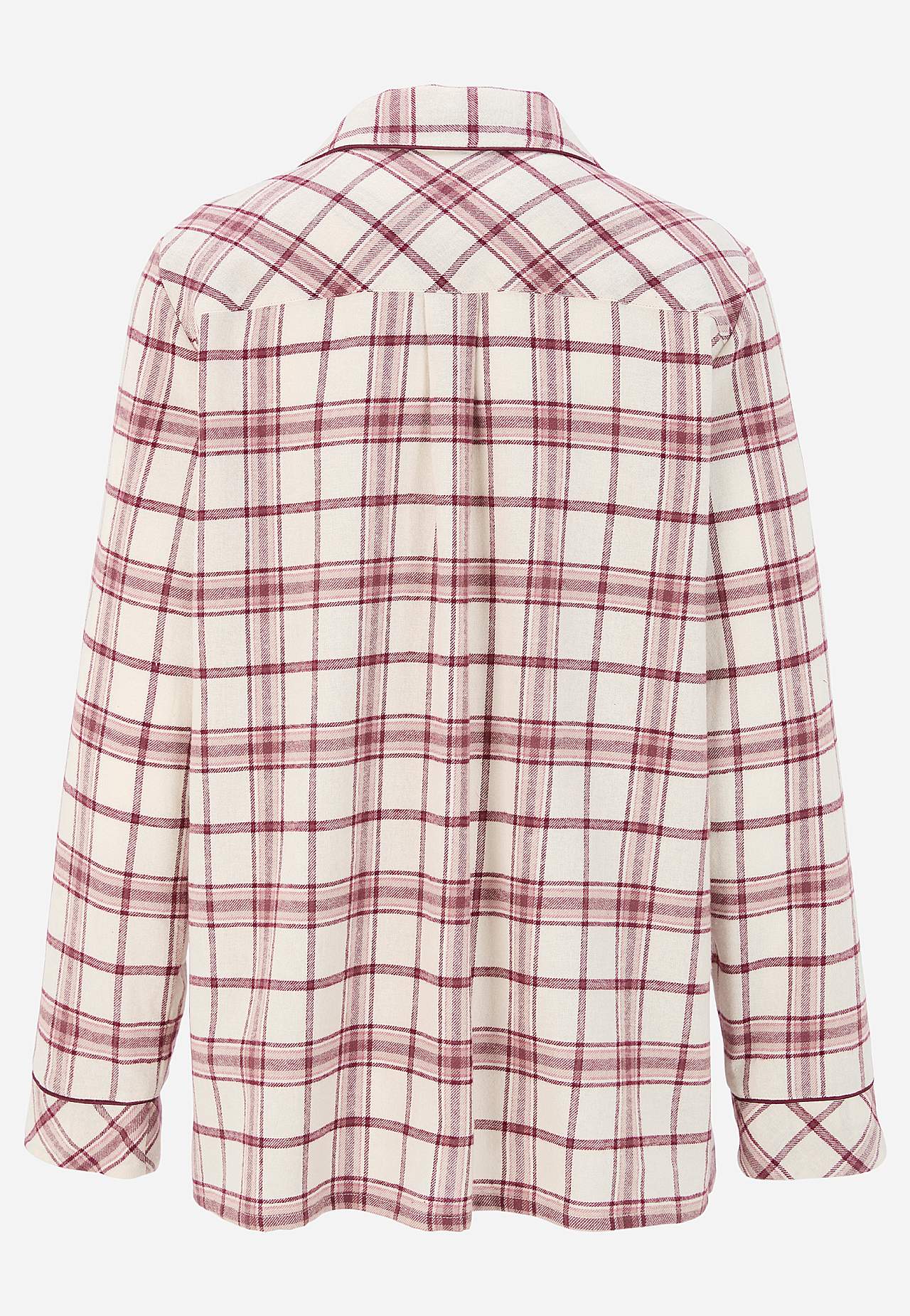 Kariert Pyjama aus Flanell