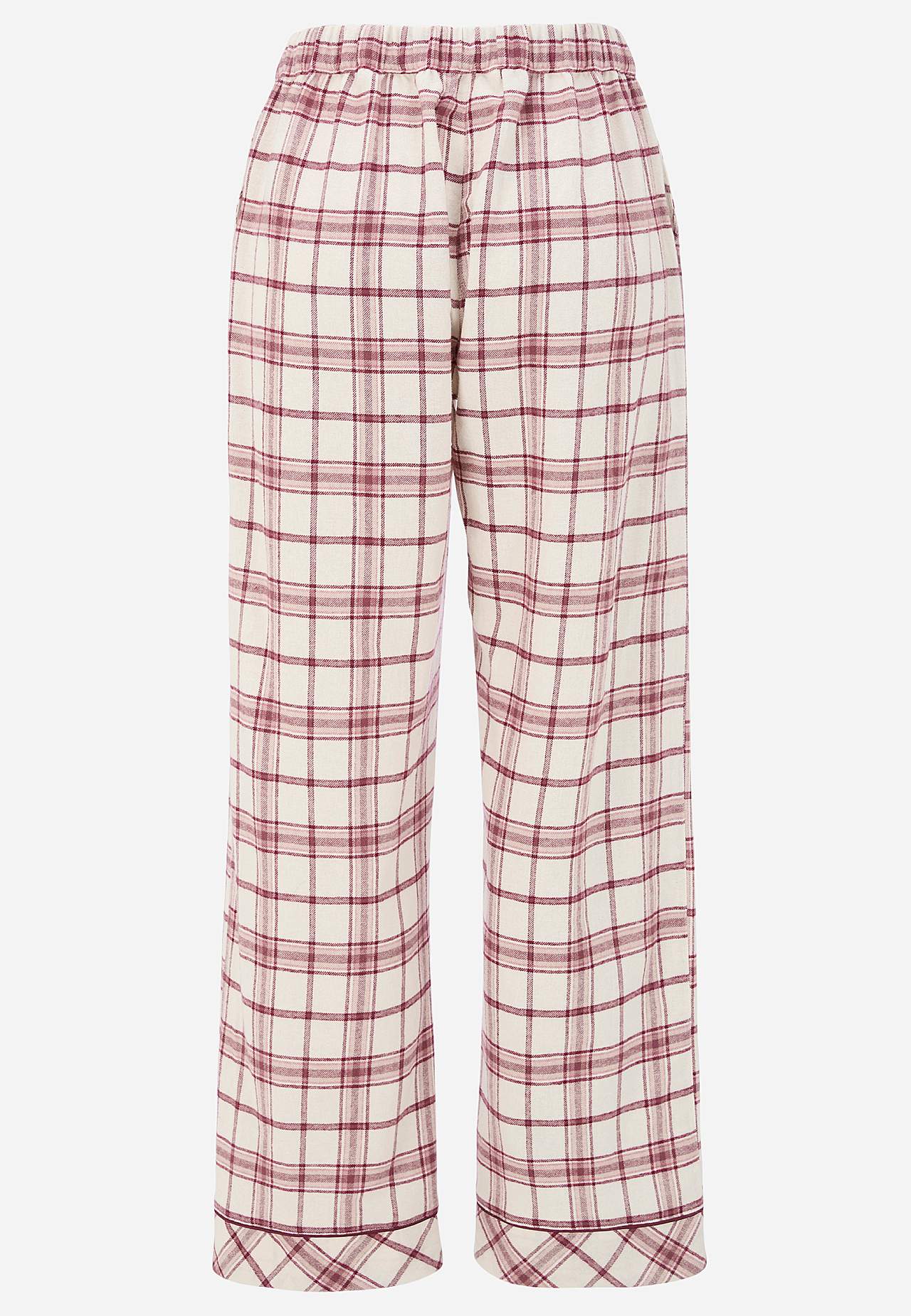 Kariert Pyjama aus Flanell