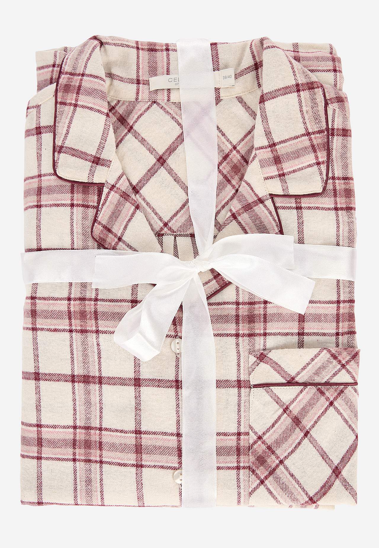 Kariert Pyjama aus Flanell