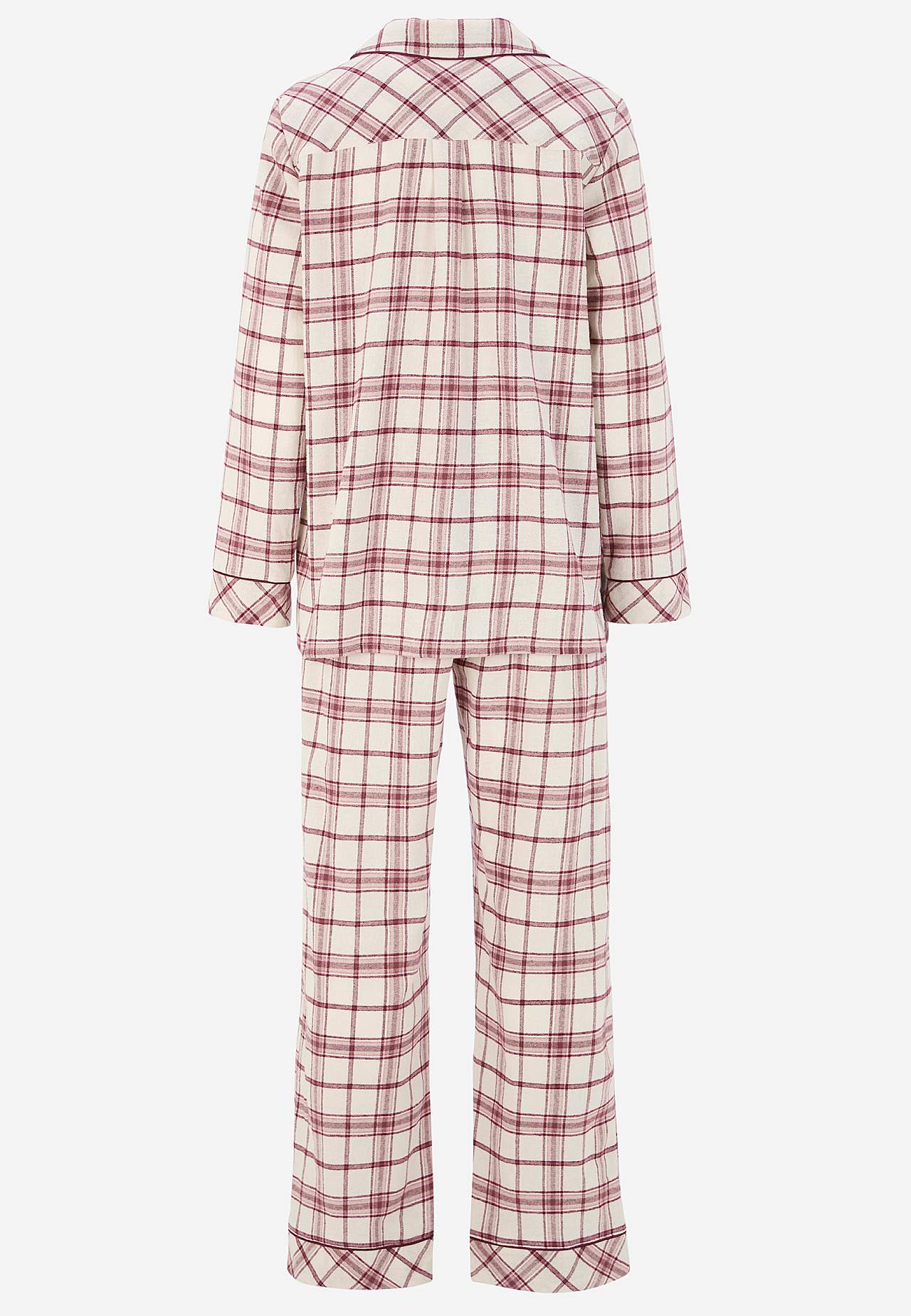 Kariert Pyjama aus Flanell