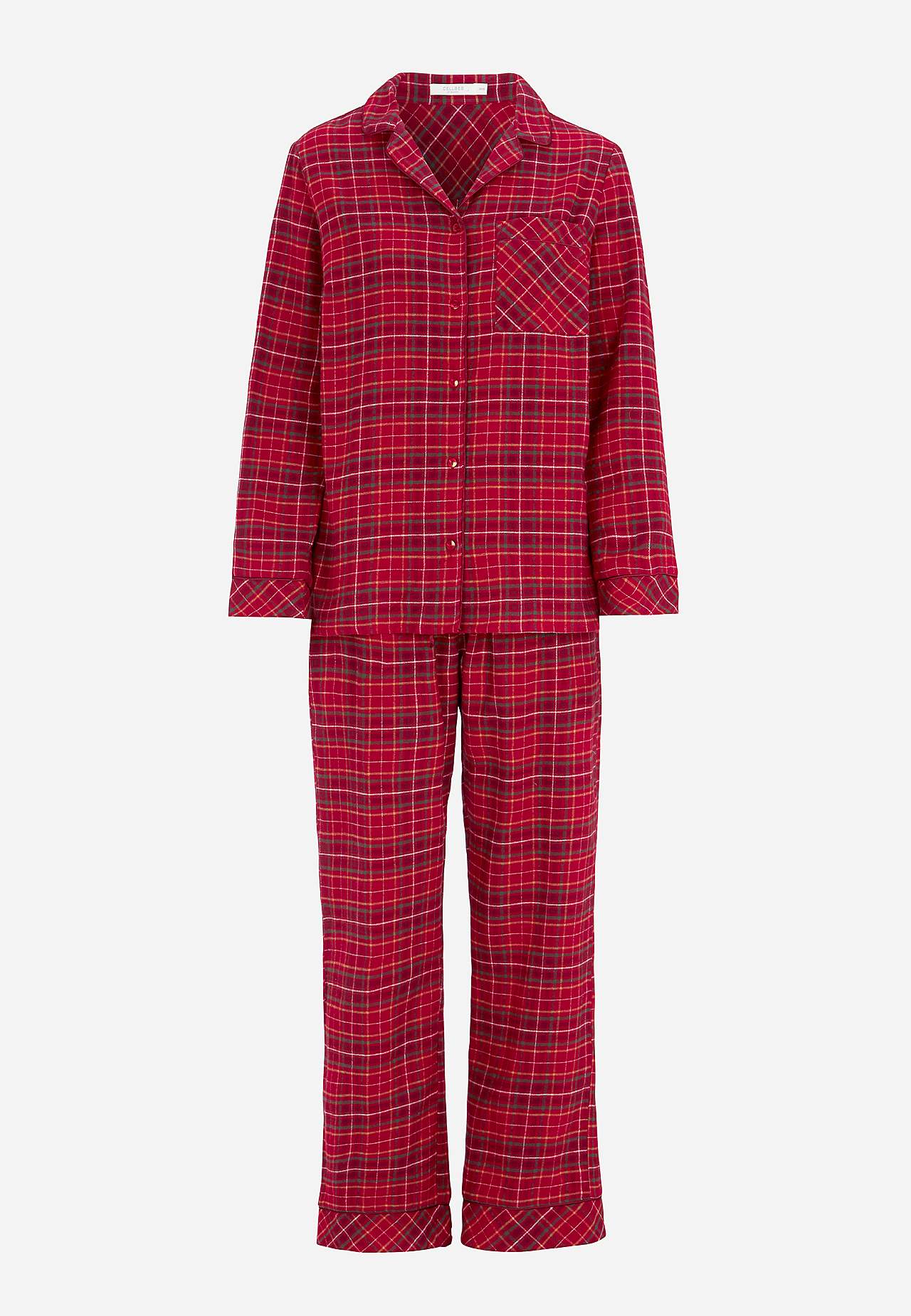 Kariert Pyjama aus Flanell