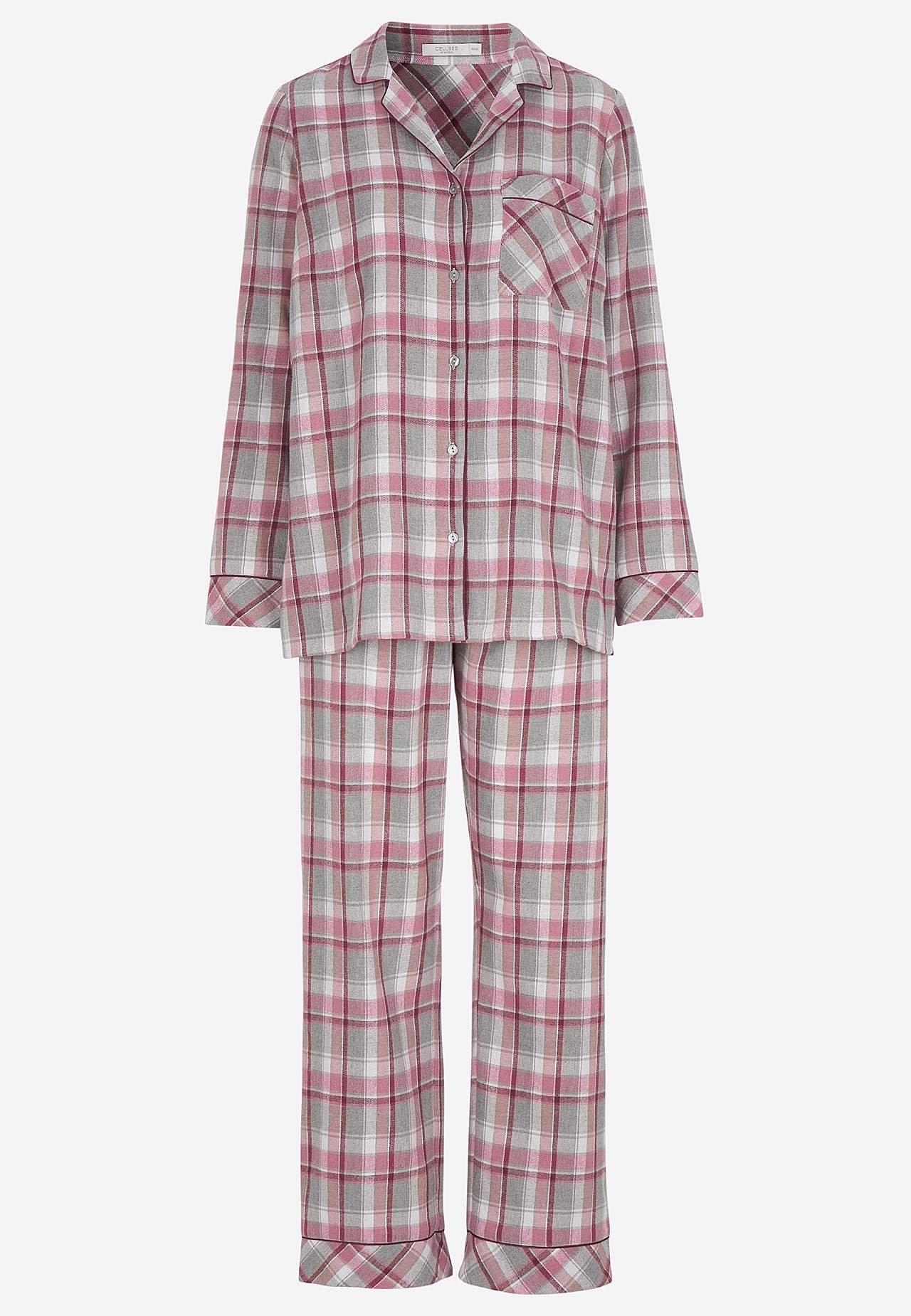 Kariert Pyjama aus Flanell