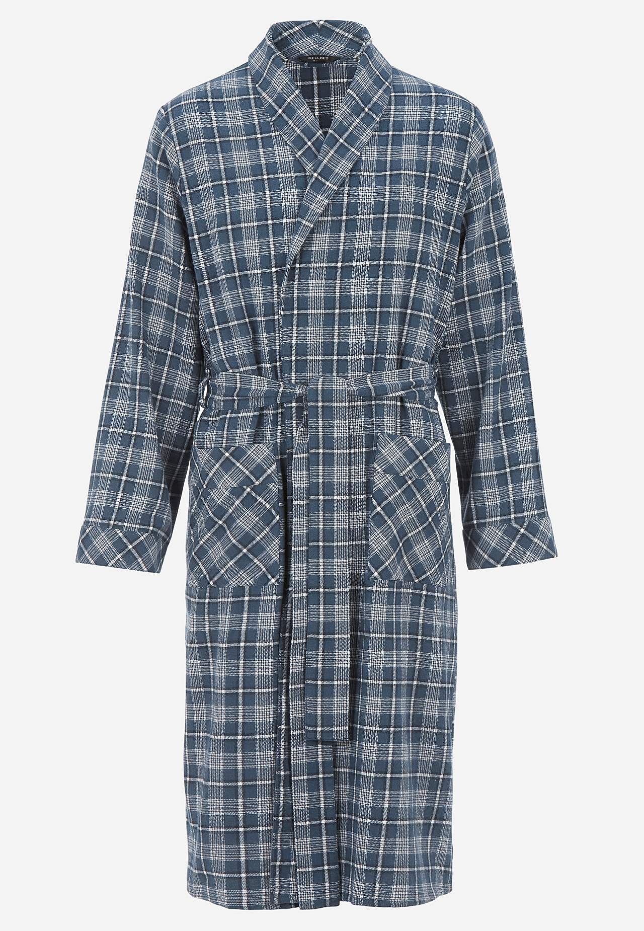 Kariert Morgenrock aus Flanell