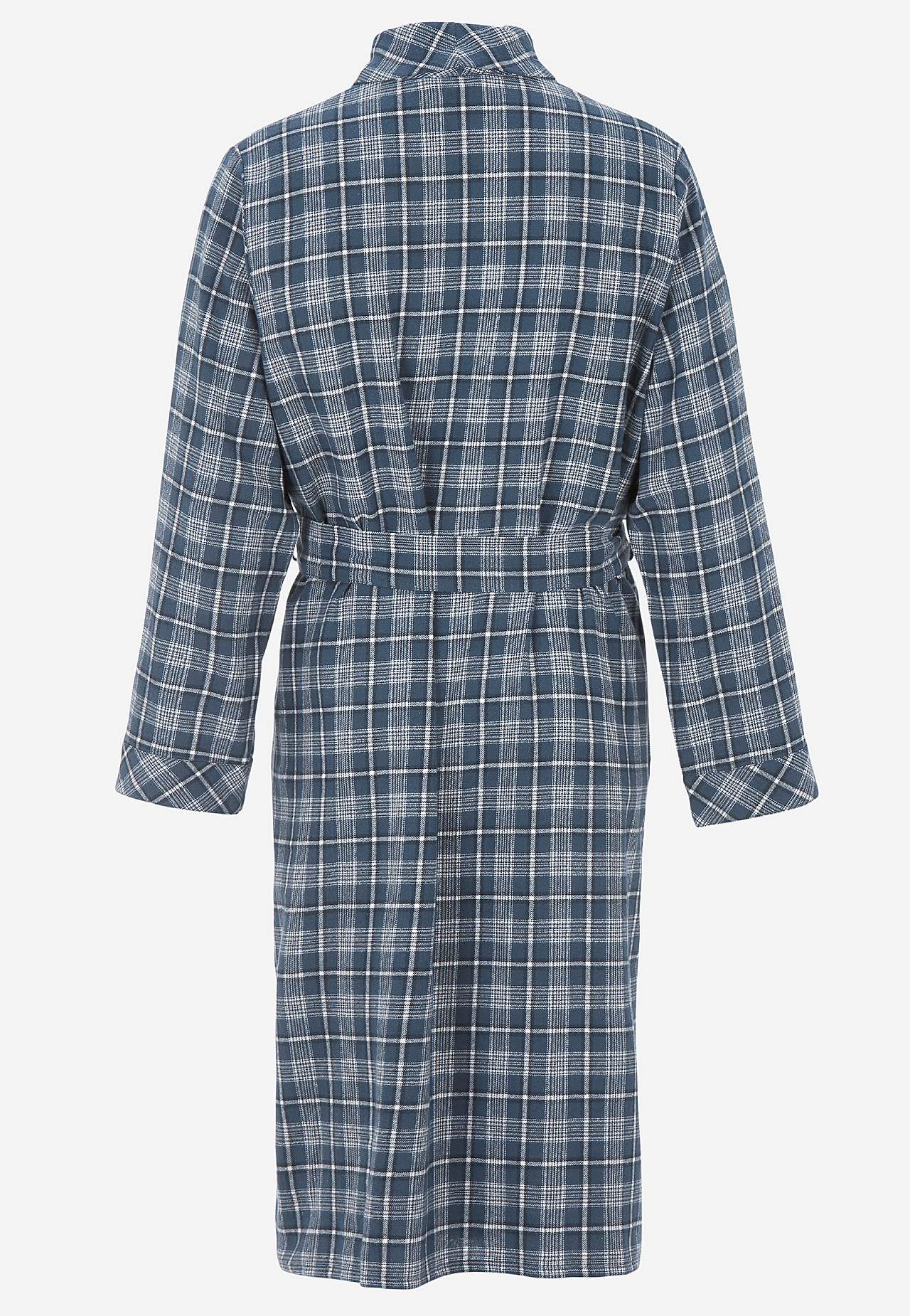 Kariert Morgenrock aus Flanell