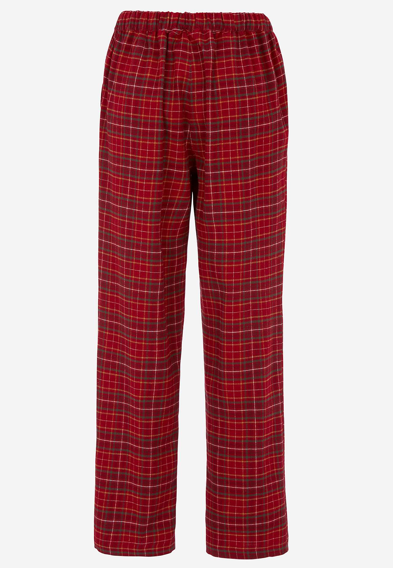 Kariert Pyjama-Trainingshosen aus Flanell