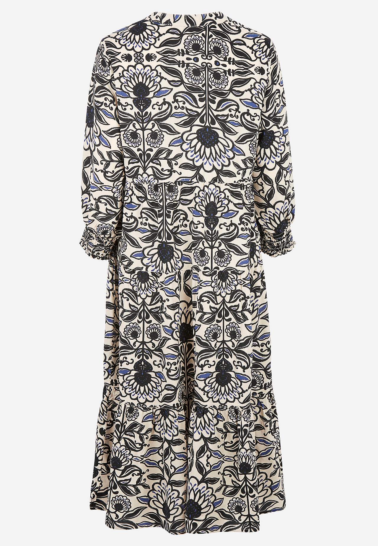 Kleid mit Volants