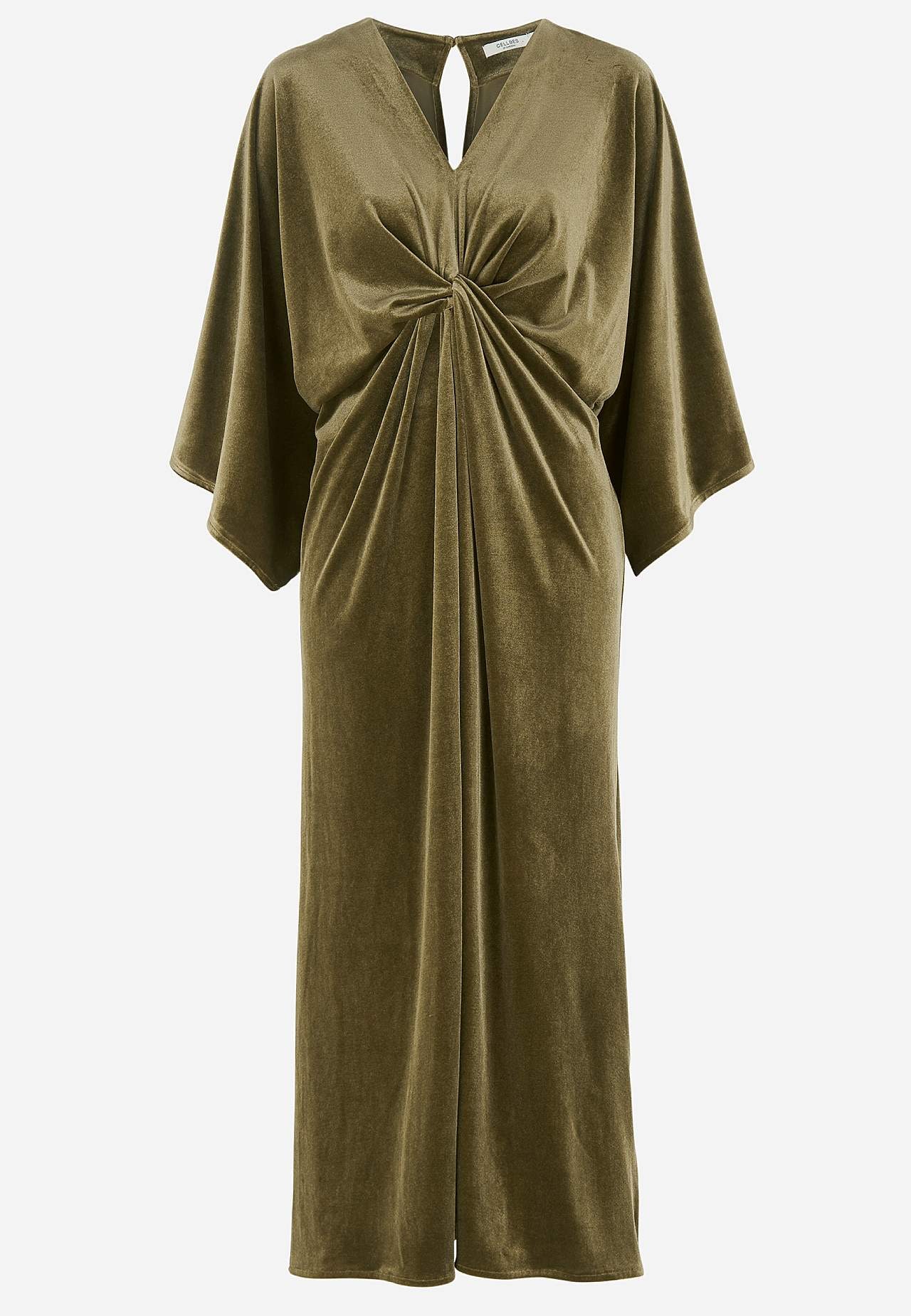 Elegantes Kaftankleid aus Velours