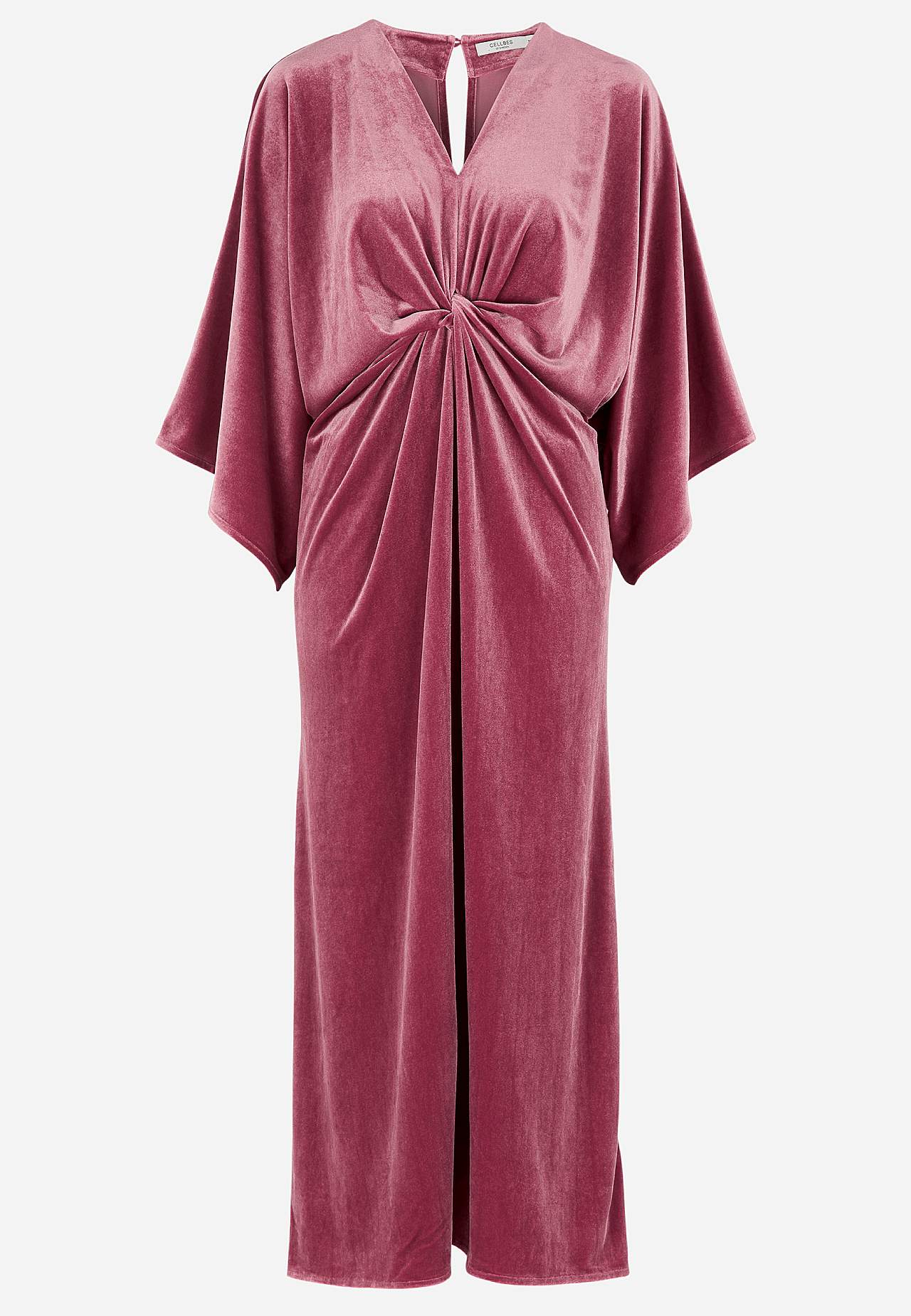 Elegantes Kaftankleid aus Velours