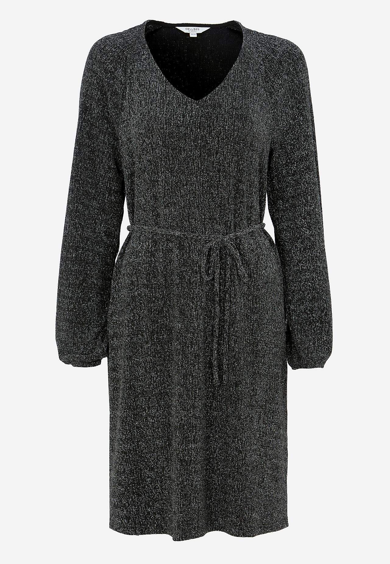 Partykleid mit glitzernden Gewinden