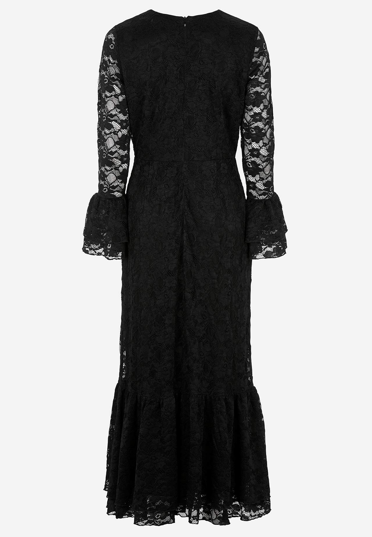 Elastisches Spitzenkleid
