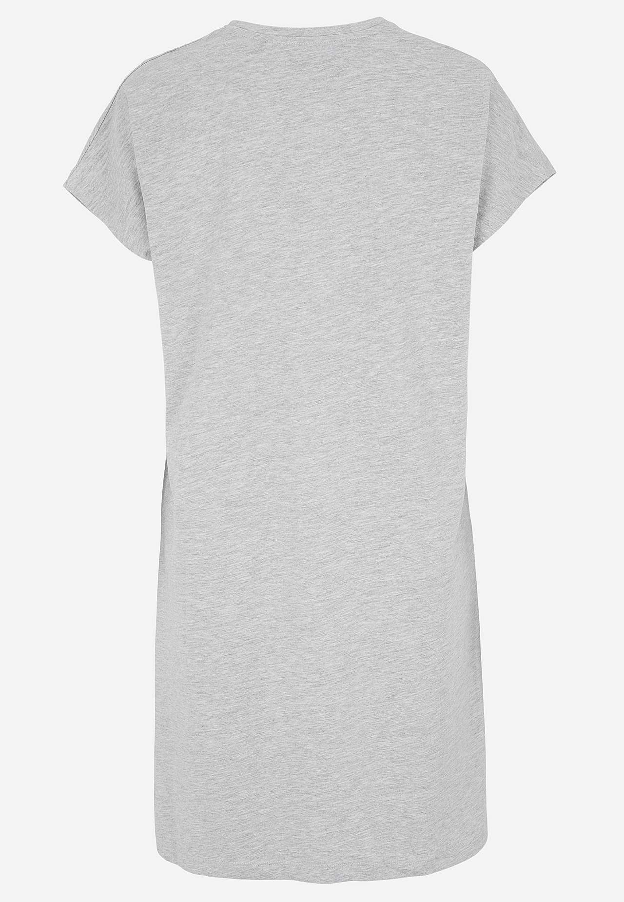 Gemustertes Nachtkleid aus Baumwolle