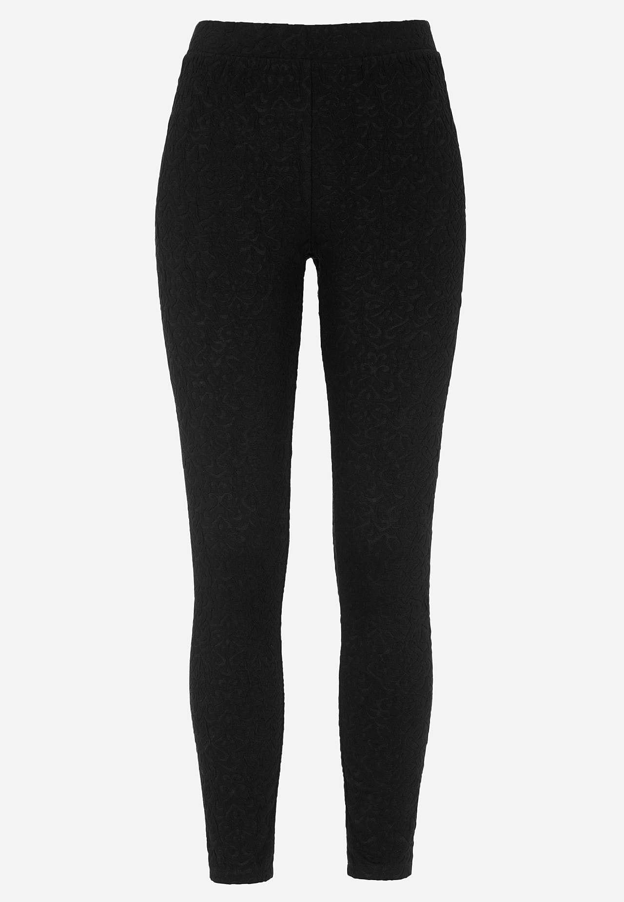Leggings mit Strukturmuster