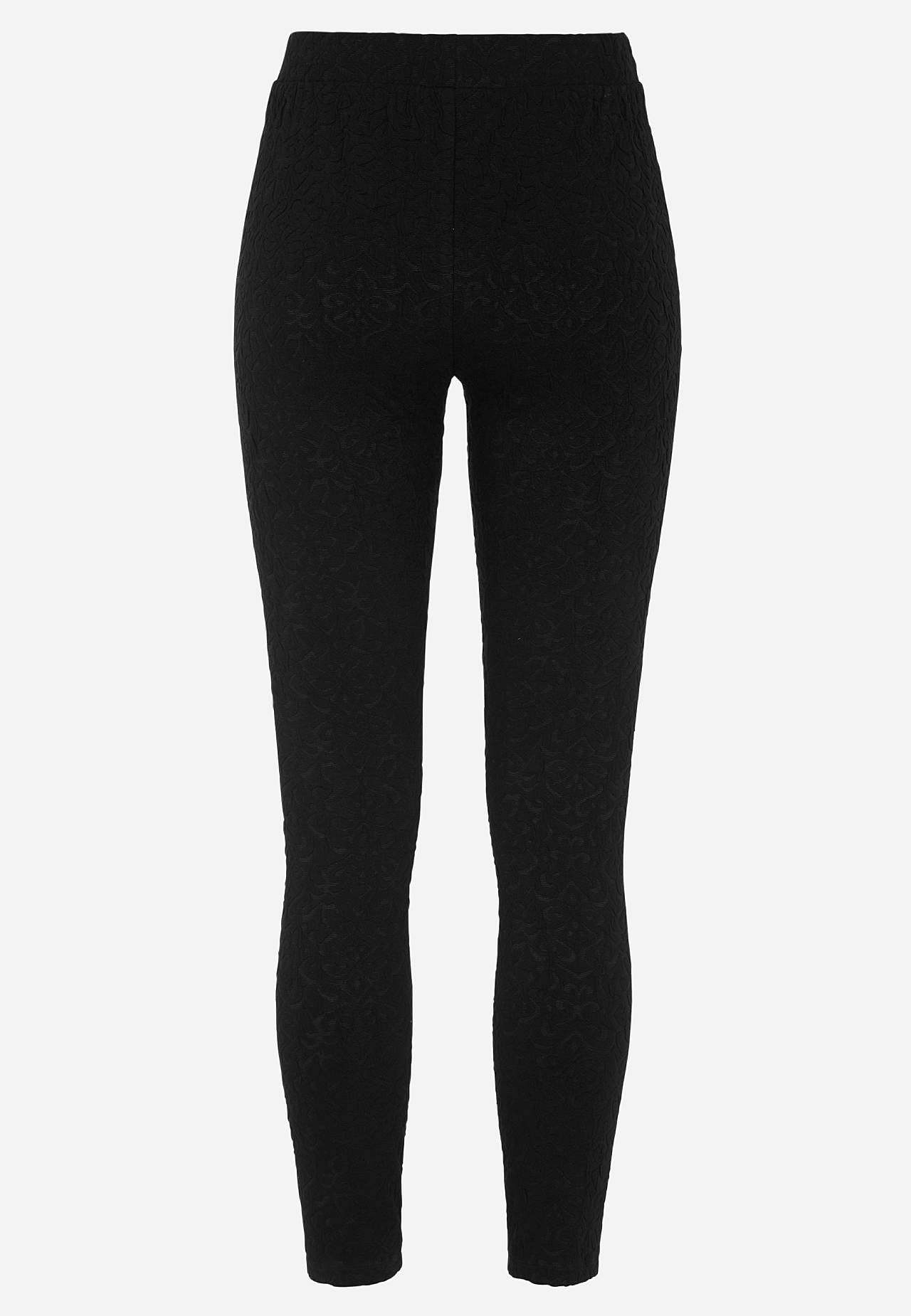 Leggings mit Strukturmuster