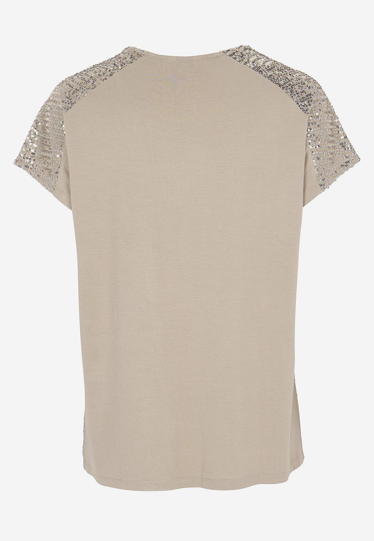 Luxuriöses Top mit Pailletten
