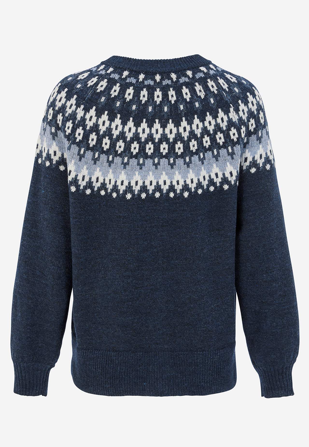 Jacquardgemusterter Cardigan