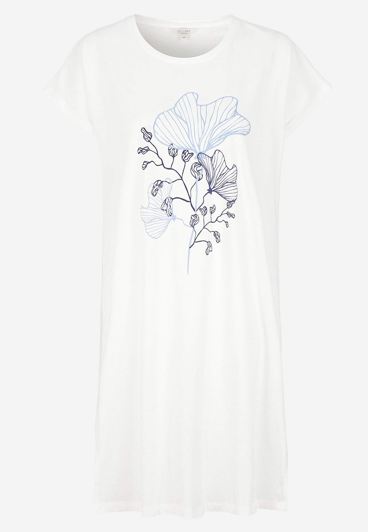 Kurzärmliges Nachtkleid