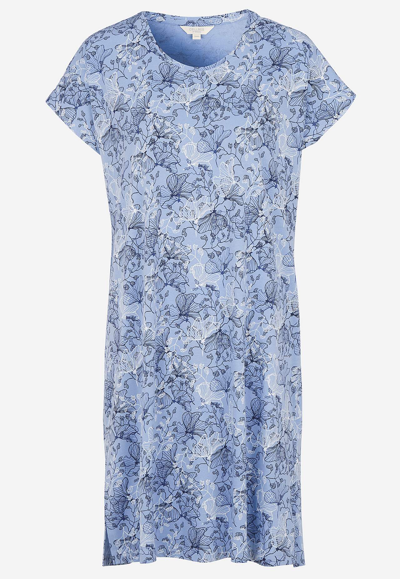 Kurzärmliges Nachtkleid