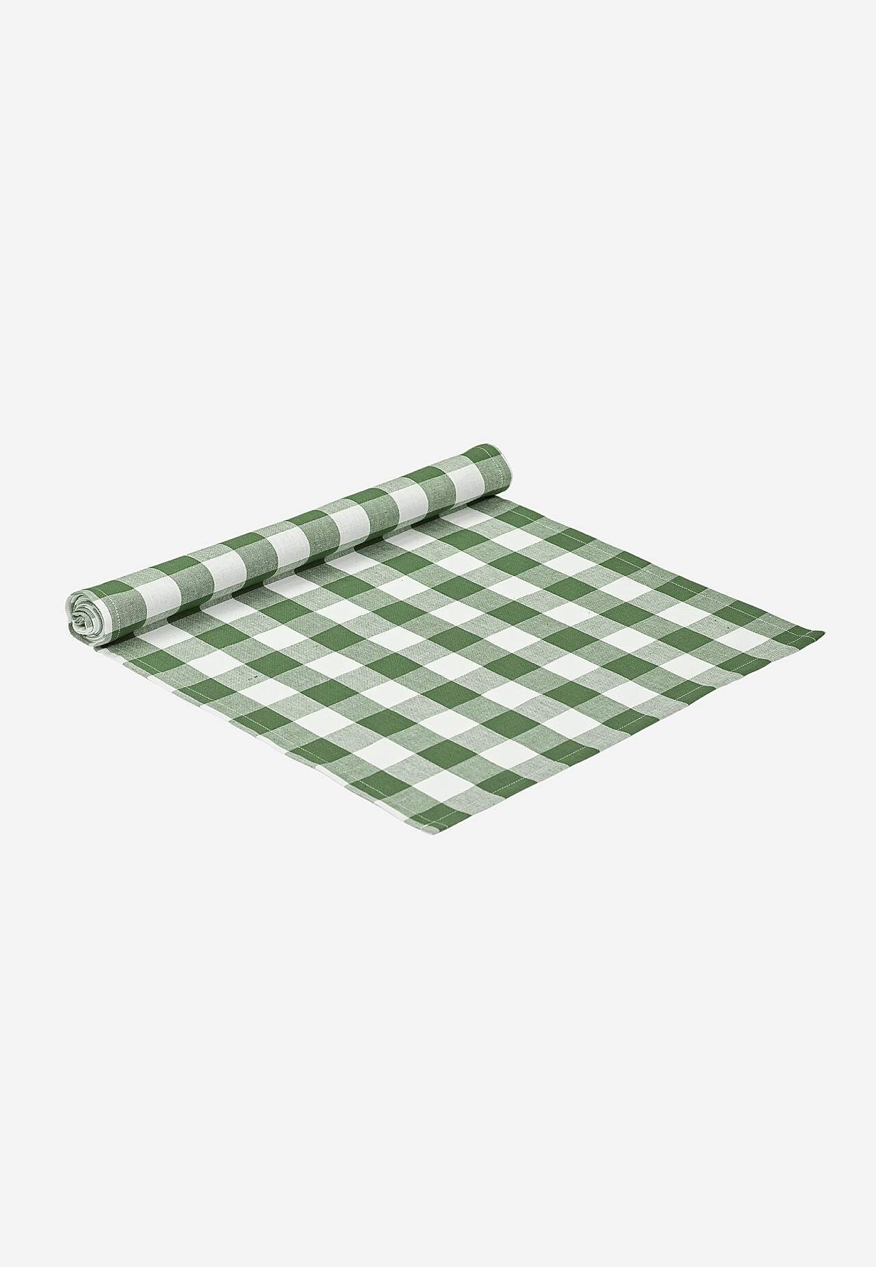 Gewebter, kariert Läufer