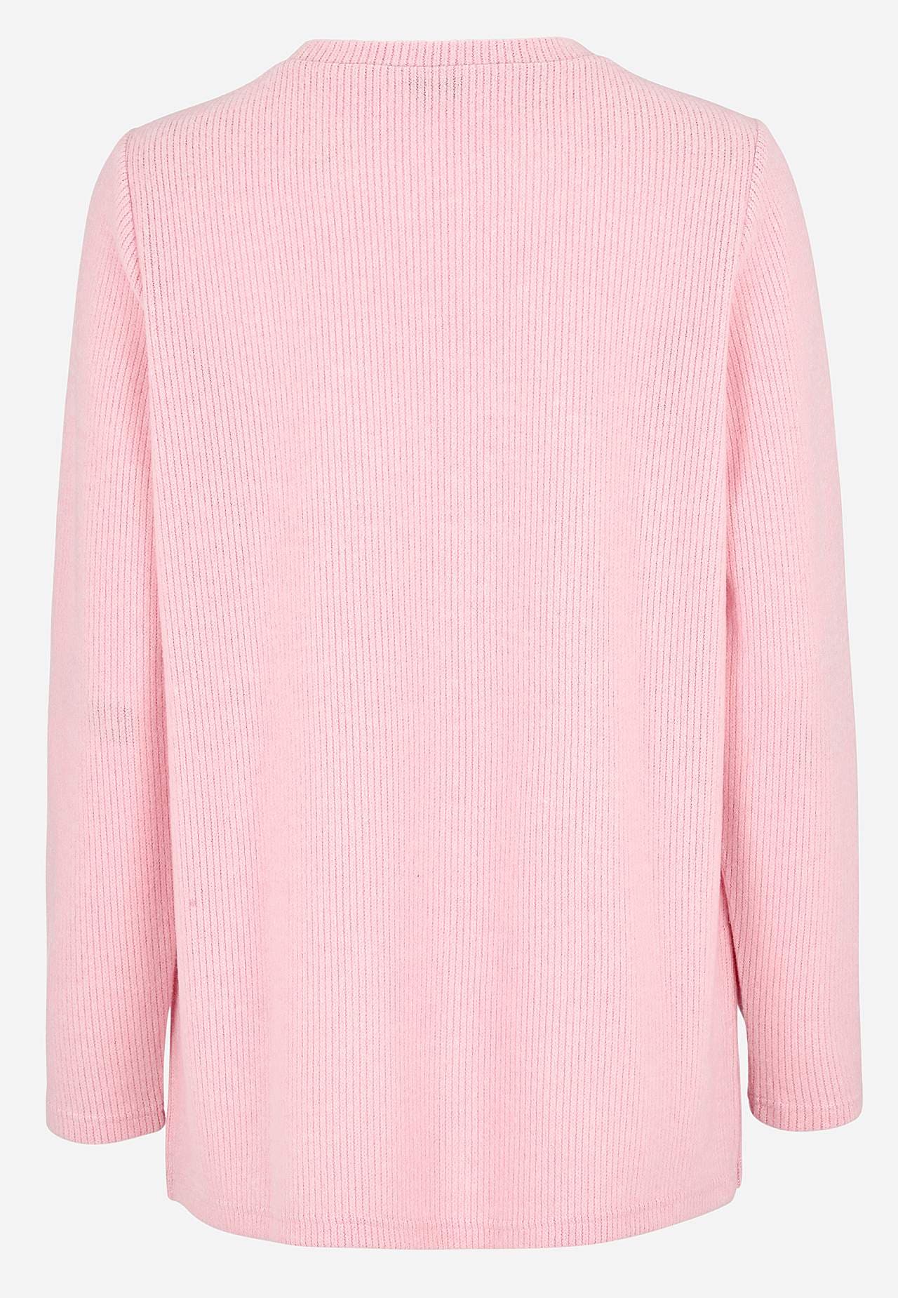 Super weicher Pullover mit Schlitzen