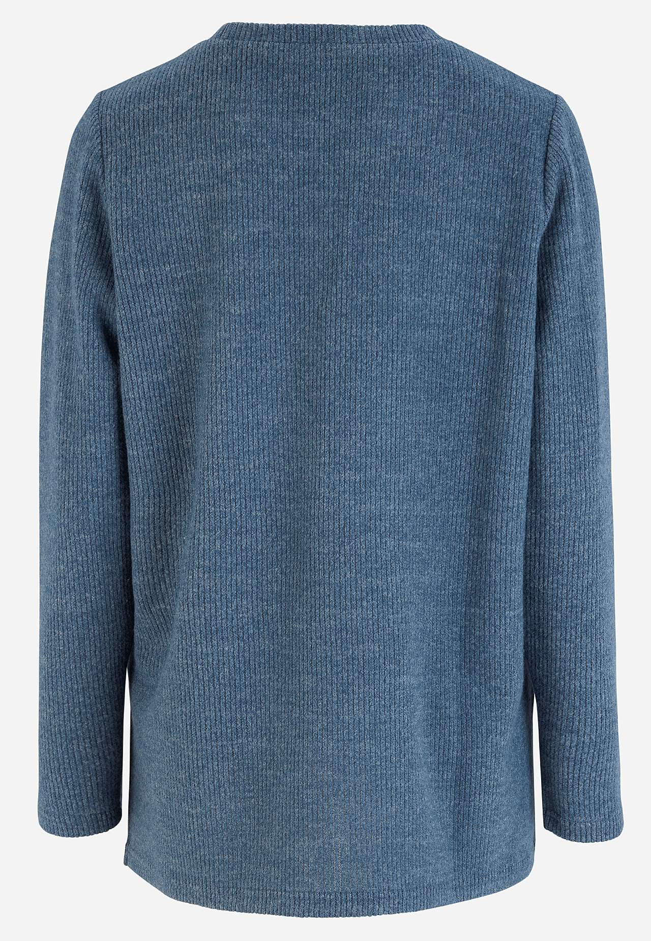 Super weicher Pullover mit Schlitzen